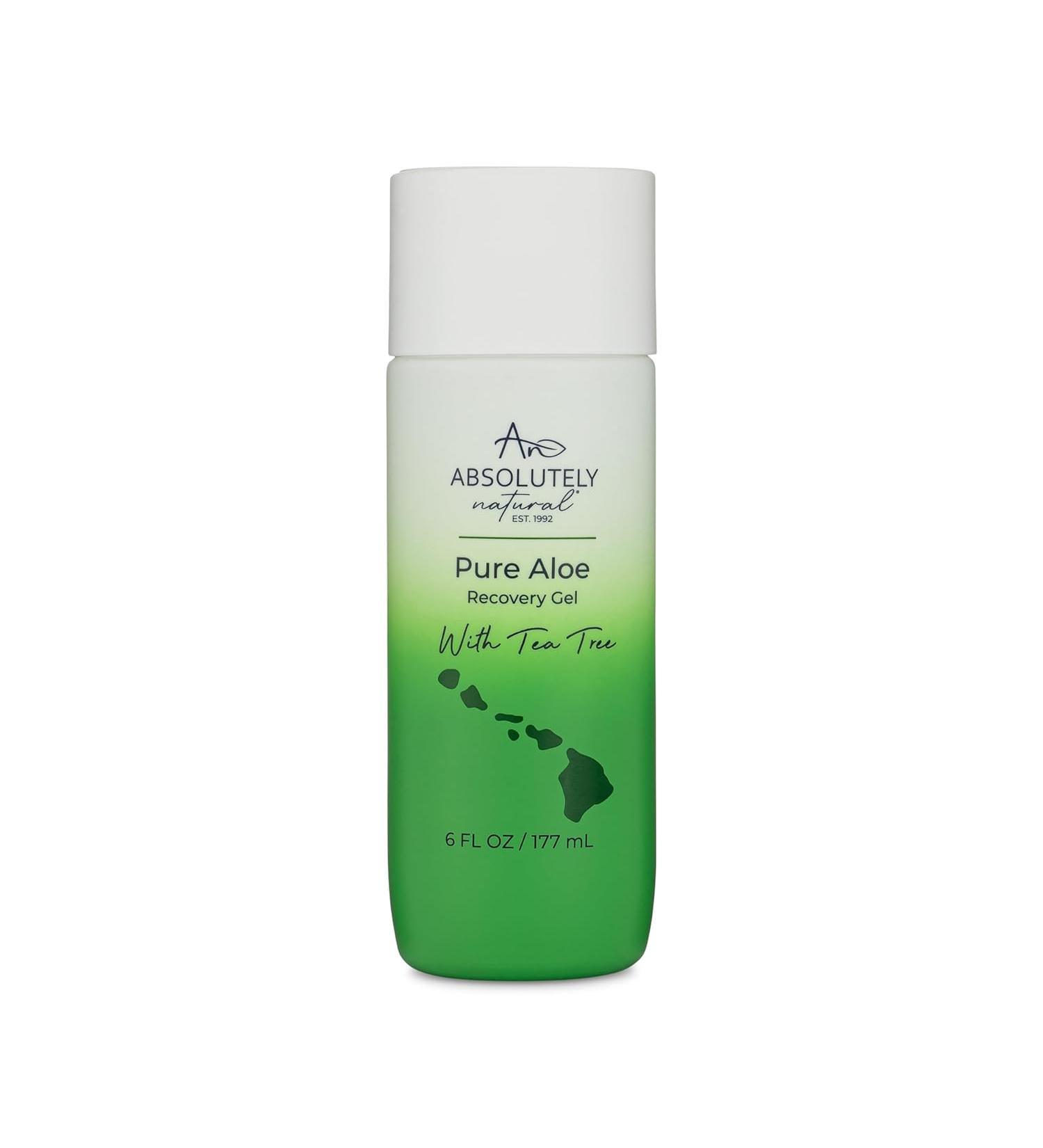 Absolutely Natural 100% Pure Aloe Vera Cooling Gel -  with Vitamin E  Eucalyptus - 6 oz  - Buy Online on GoSupps.com