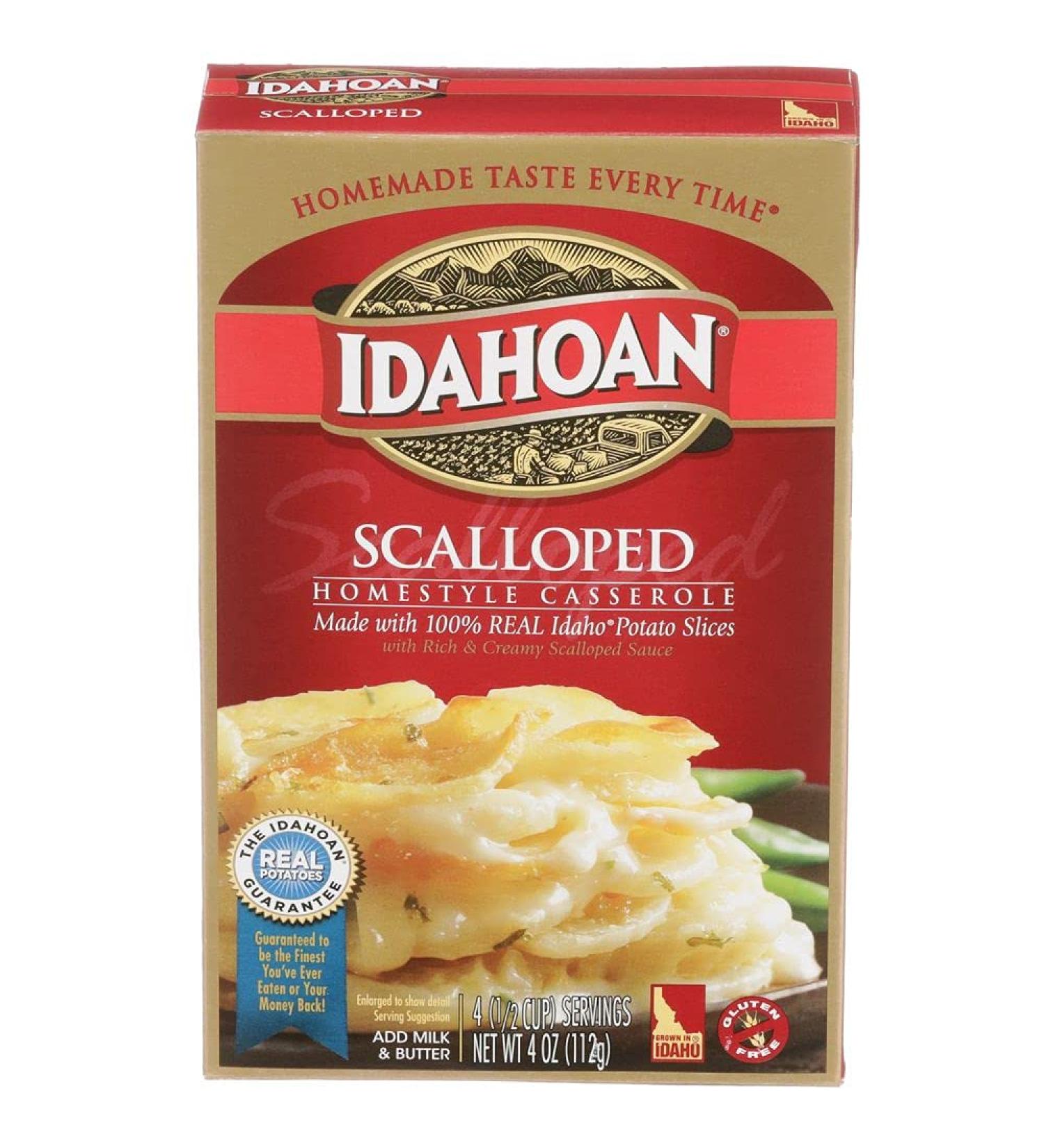 Idahoan Scalloped Homestyle Casserole 4 oz (Pack of 12)