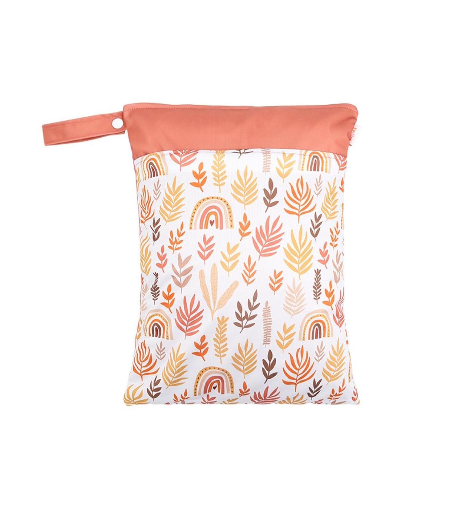 Daysskk Waterproof Diaper Bag Wetbag for Kindergarten Girls | Zipper Laundry Bag | 30x40 cm | Perfect for Daycare & Swimming - Buy Online on GoSupps.com