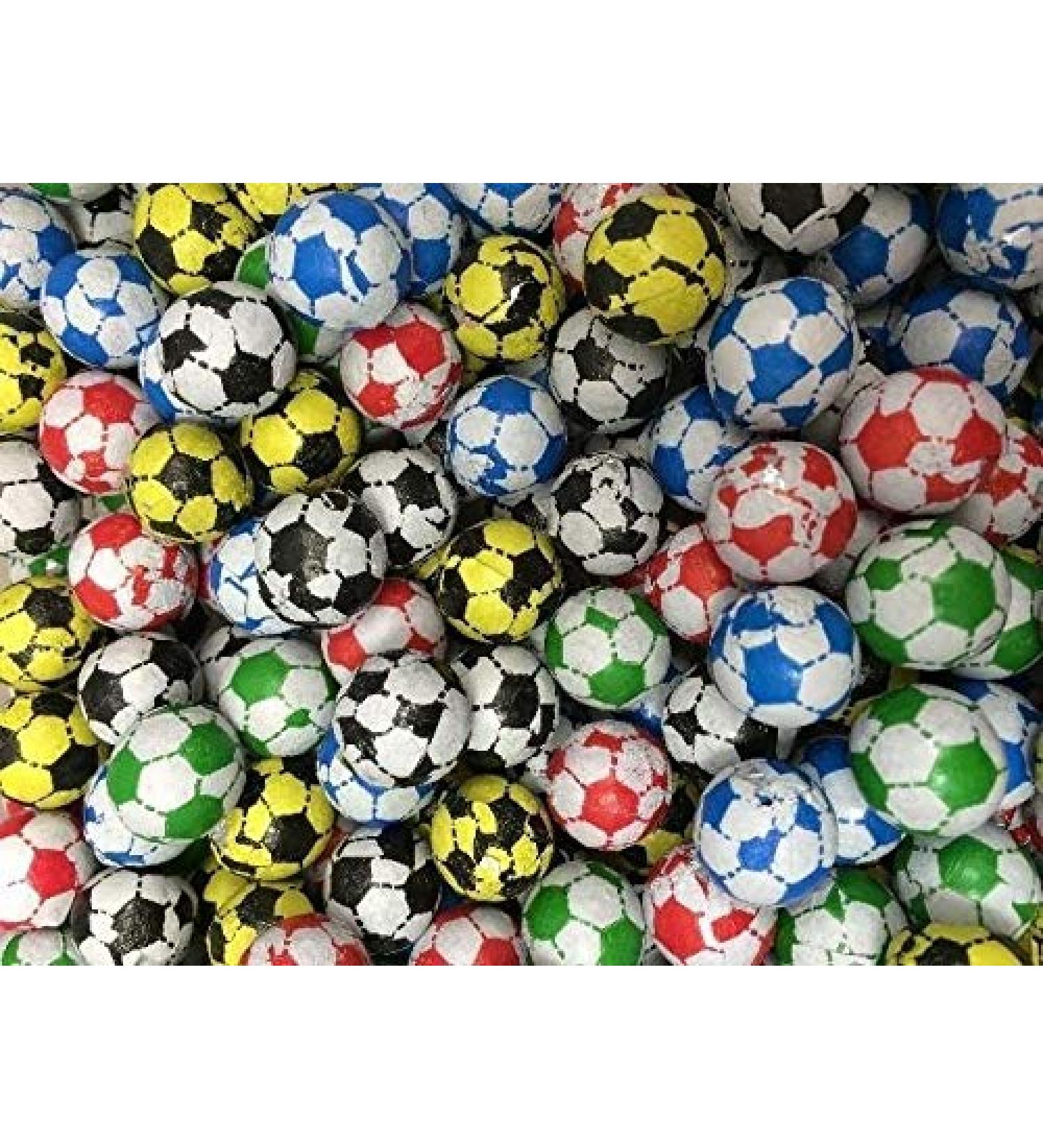 Chocolate Footballs 500g Share Bag by The Gourmet Sweet Company