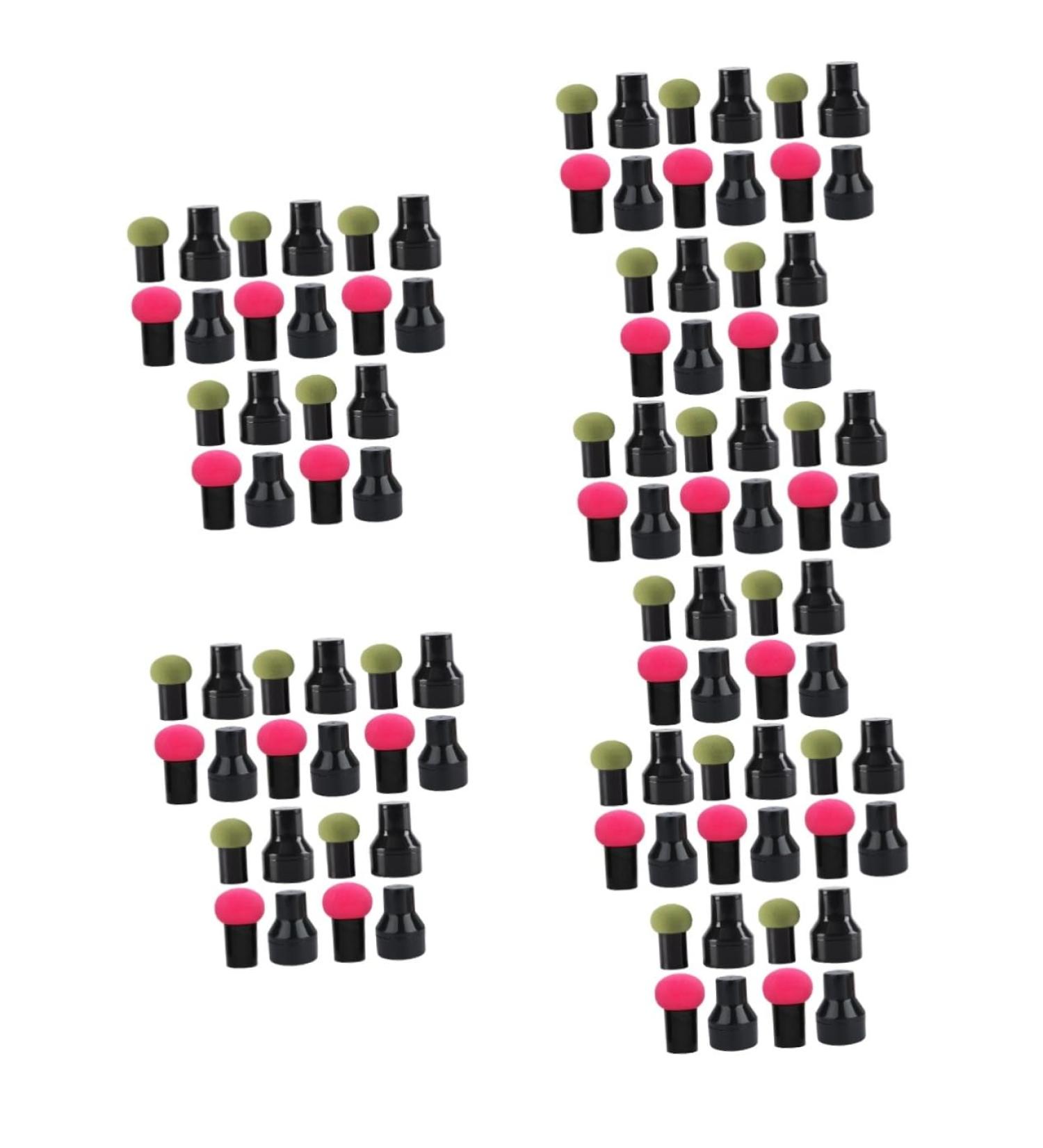 Minkissy Simple Puff - 50 Sets Mushroom Head Beauty Egg Makeup Pads | Hydrophilic Polyurethane | International Shipping Available - Buy Online on GoSupps.com