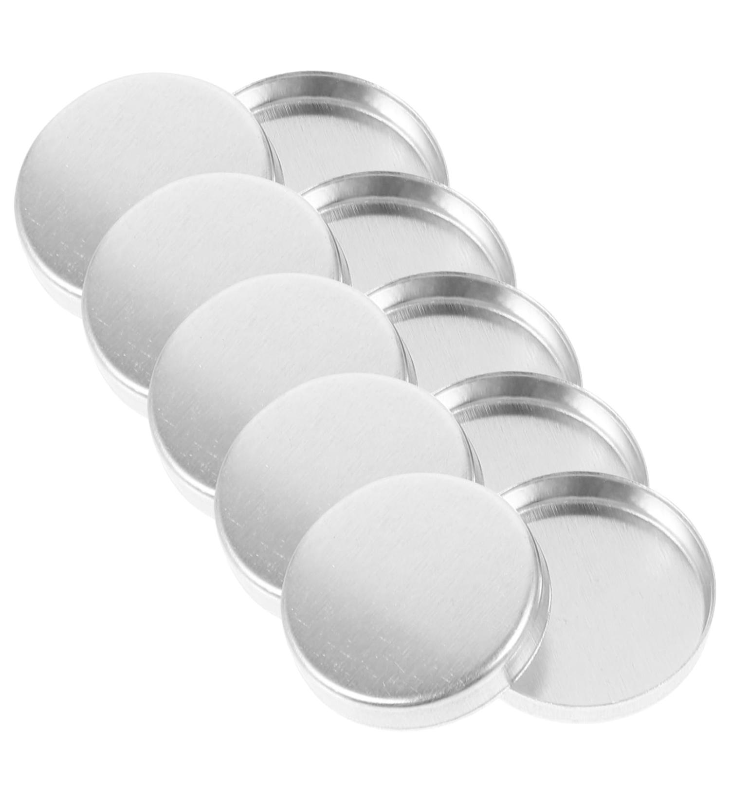Didiseaon Lot De 10 Plateaux Maquillage Vides En Aluminium 20 Mm Petite Trousse Fards Paupi res Godets Ronds Pour Stockage Et Organisation De Cosm tiques Outil Diy Pour Femmes Usage Voyage - Buy Online on GoSupps.com