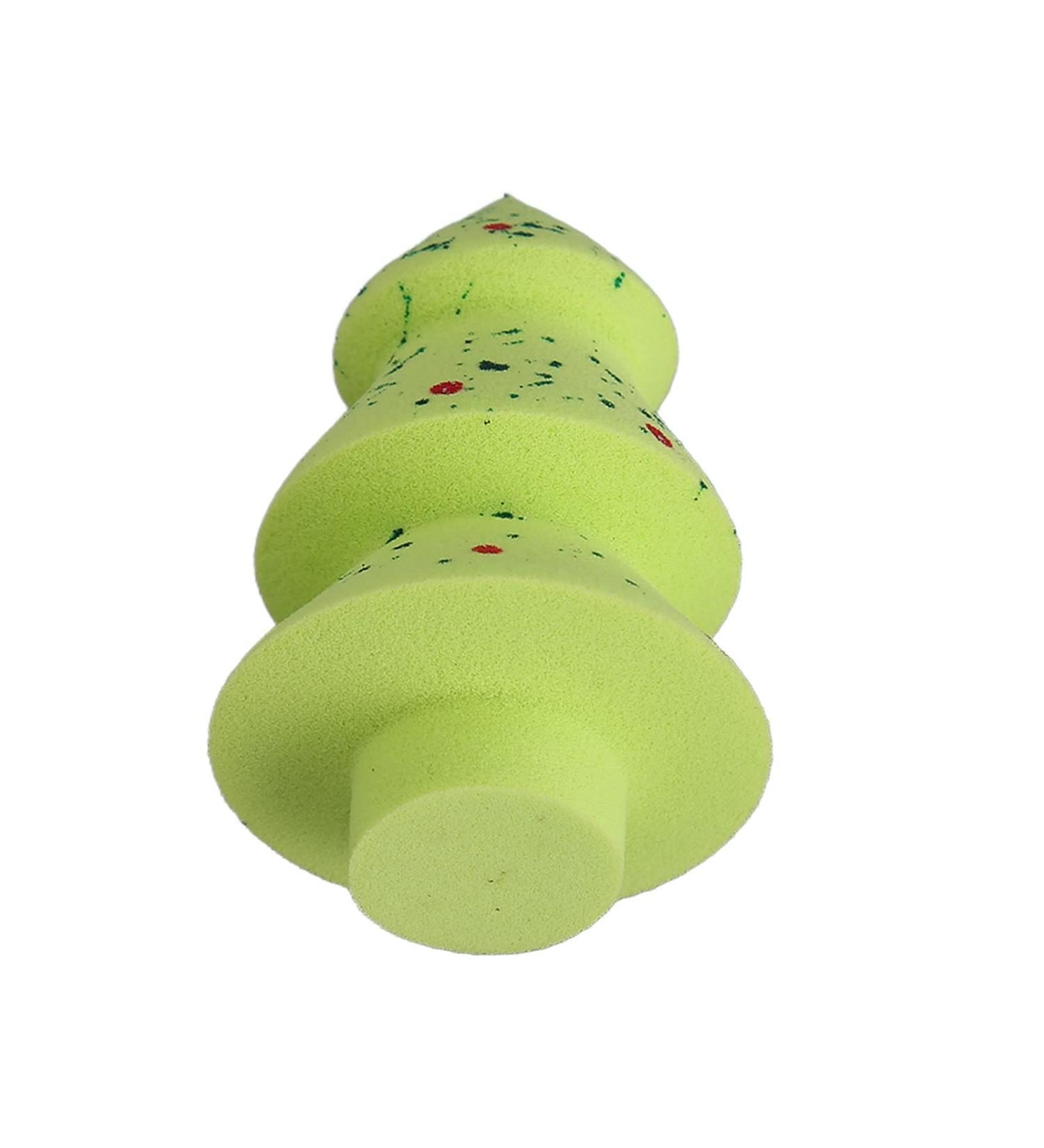 Green Christmas Tree Sequin Powder Puff Breathable Powder Puff for Lasting Makeup - Buy Online on GoSupps.com