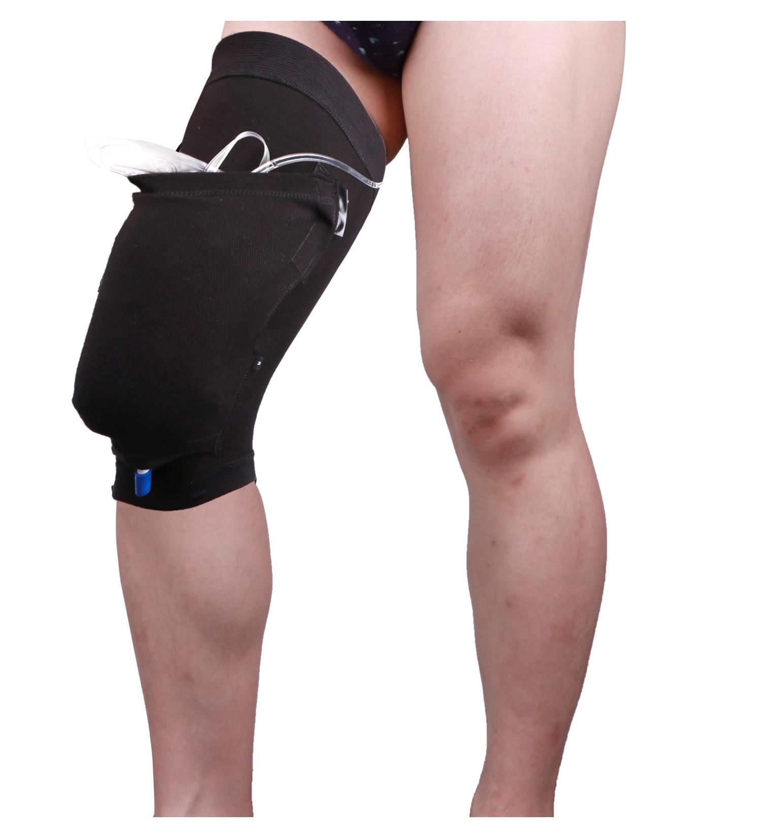 Buy Reusable Catheter Leg Bag Holder Sleeve | Urinary Drainage & Incontinence Supplies for Men & Women (XL) | Fast International Shipping - Buy Online on GoSupps.com