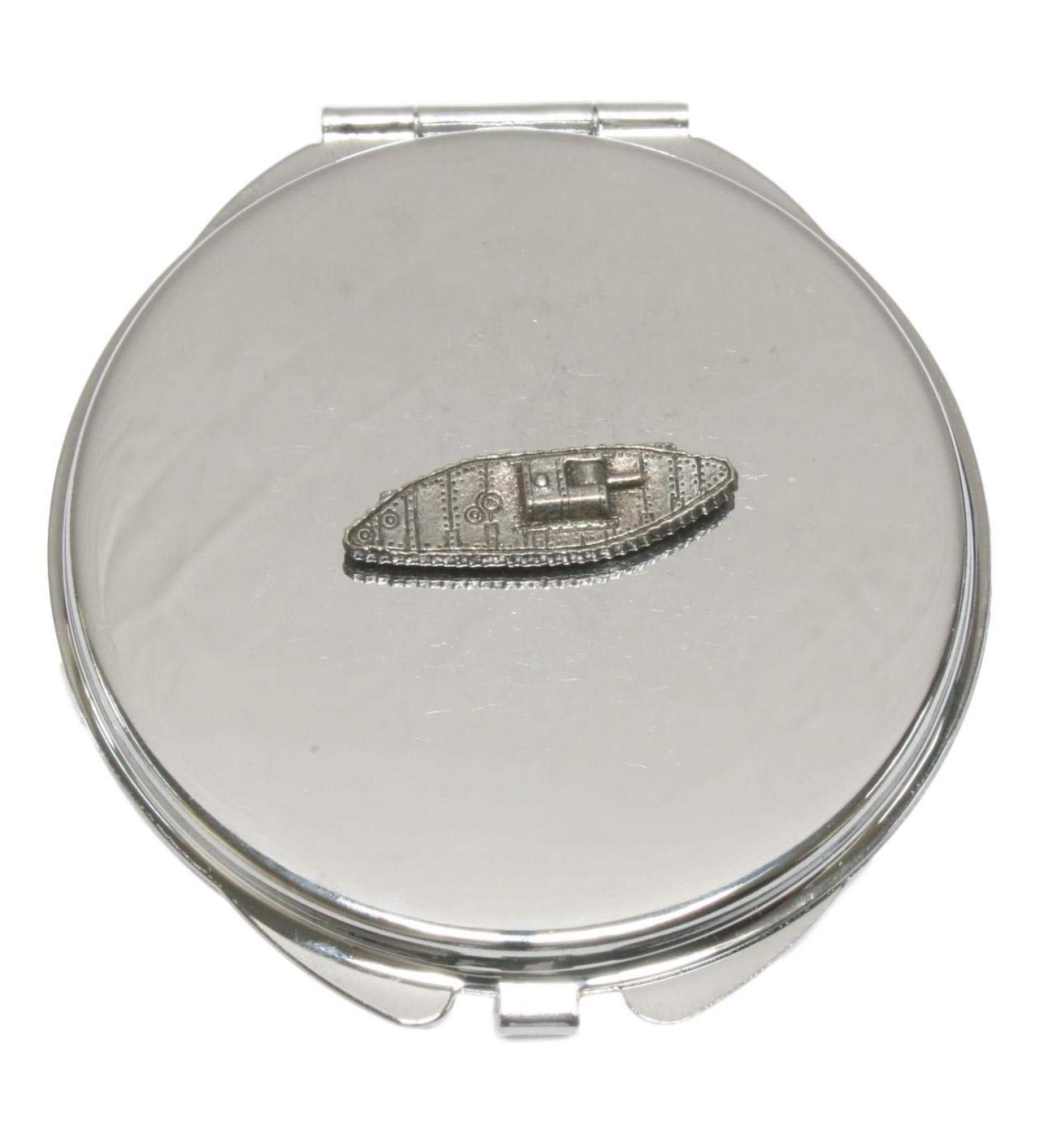 WW1 Tank Compact Mirror Handbag Gift With Free Engraving 359 - Buy Online on GoSupps.com