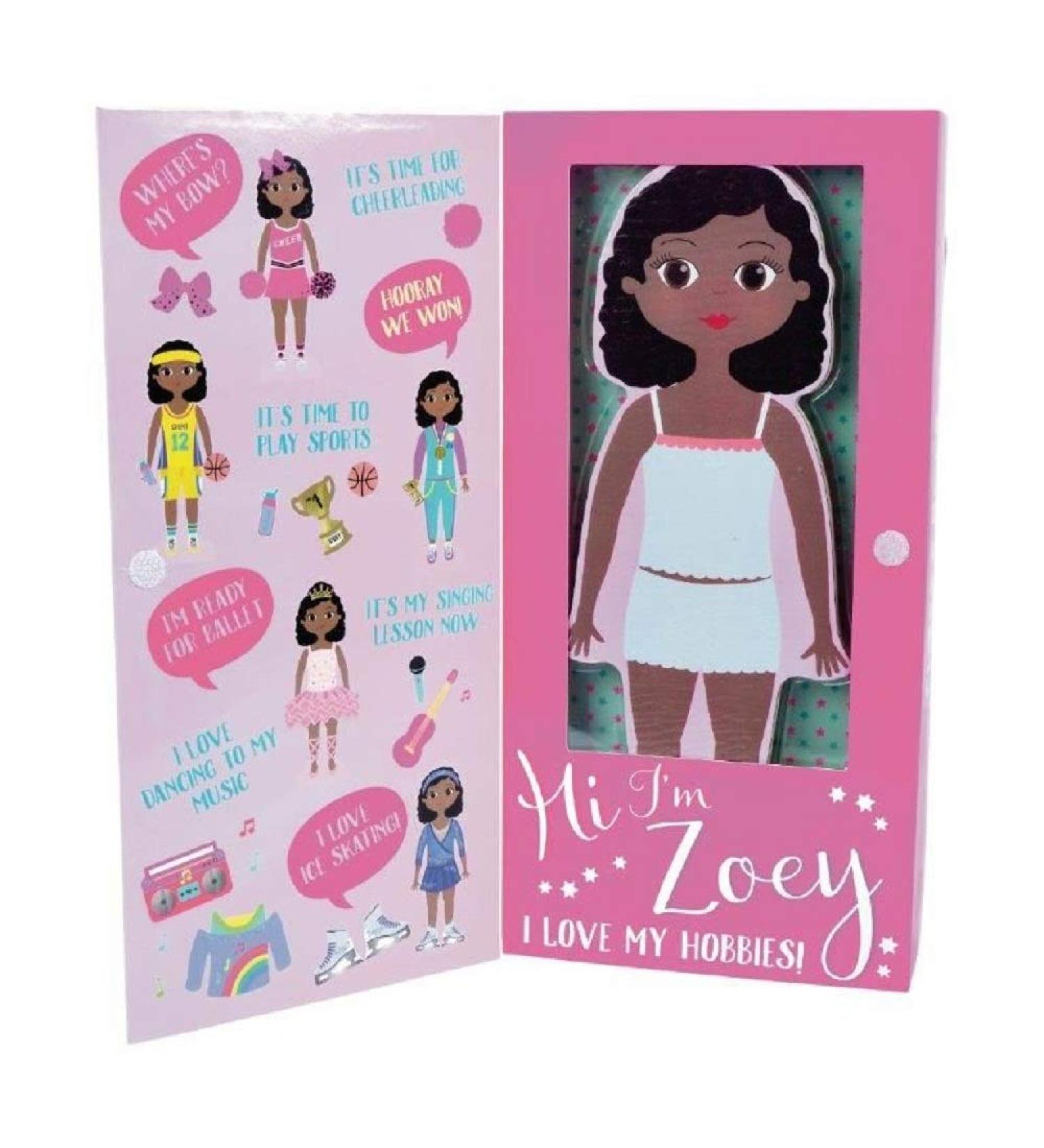 Buy Floss & Rock Zoey Magnetic Dress Up Character - International Shipping Available - Buy Online on GoSupps.com