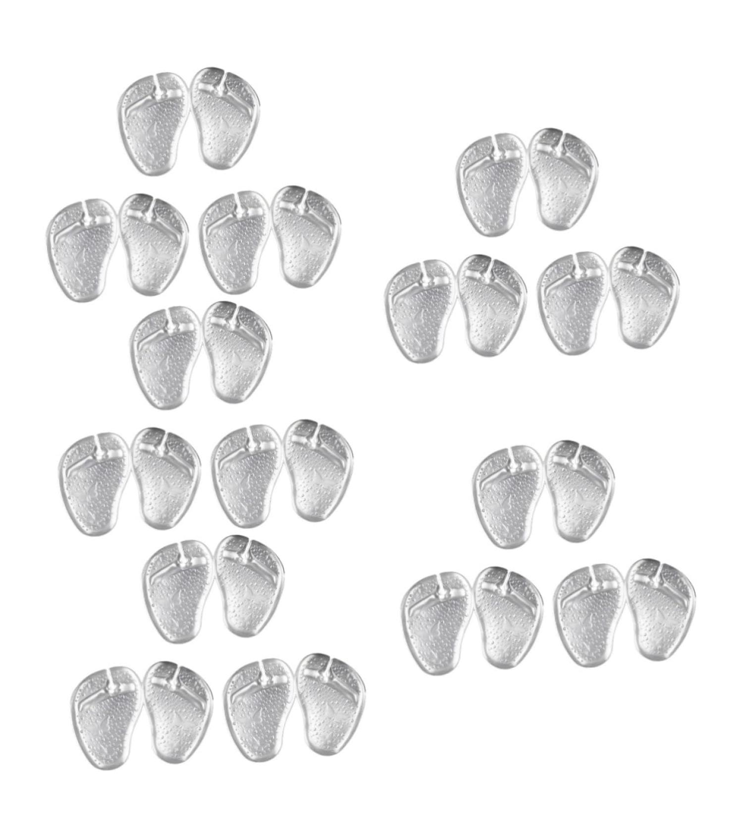 NOLITOY 15 Pairs Forefoot Slipper Pads - Self-Adhesive Gel Metatarsal Pads & Heel Grip Liner for Ultimate Foot Protection - Skin-Friendly Toe Protectors for Comfort - Buy Online on GoSupps.com