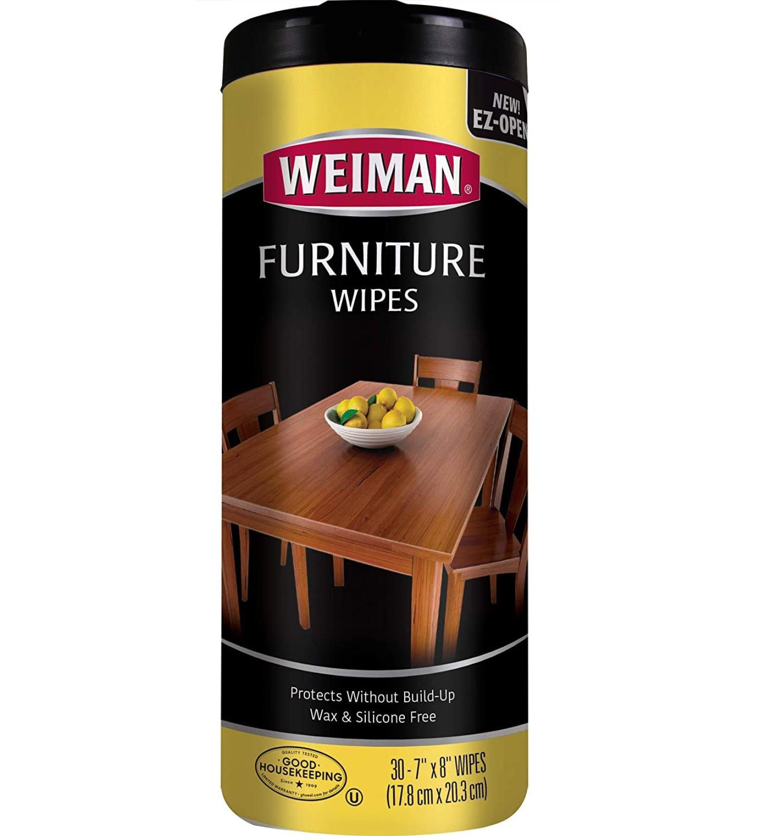 Buy Wood Furniture Wipes 30CT - Premium Cleaning Solution for All Wood Surfaces | Fast International Shipping - Buy Online on GoSupps.com