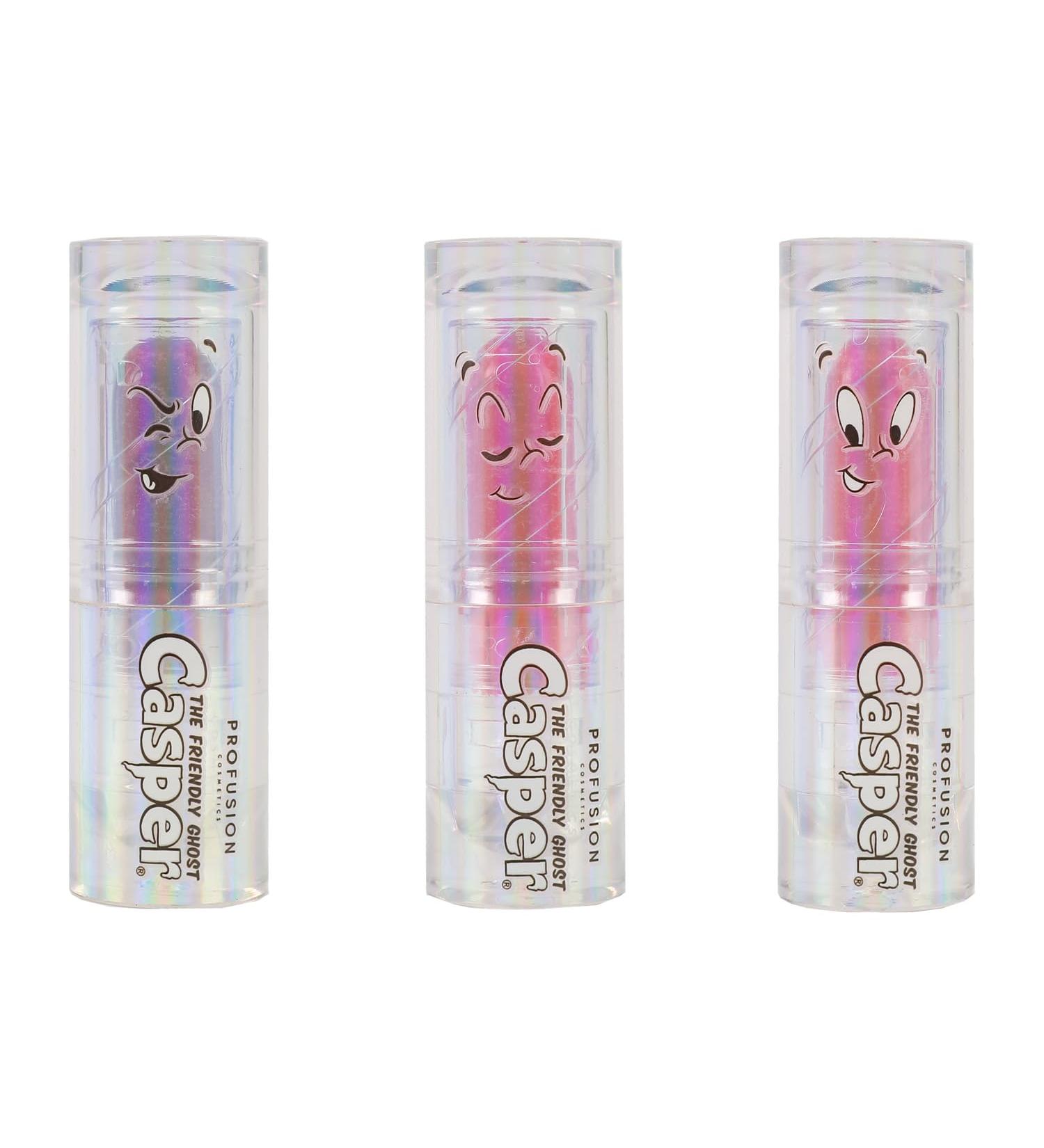 Profusion Cosmetics Casper The Friendly Ghost Lip & Cheek Balm Set | Moisturizing Lip Balm & Nourishing Cheek Balm | Easy Apply Long-Lasting Makeup for International Shipping - Buy Online on GoSupps.com