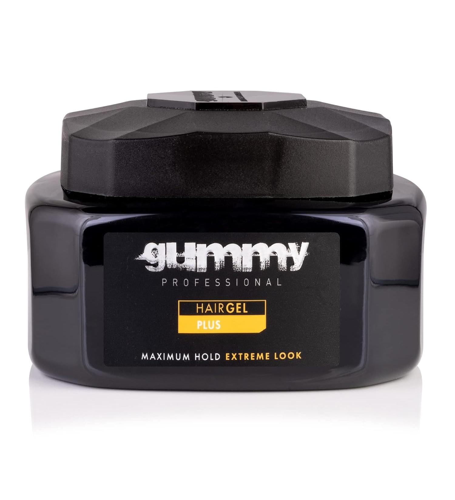 Rubber plus hair gel |Experience a dream hairstyle with irresistible hold & bright shine |Parabens and alcohol -free |500ml (1 piece) 500 ml (1 Pack) plus