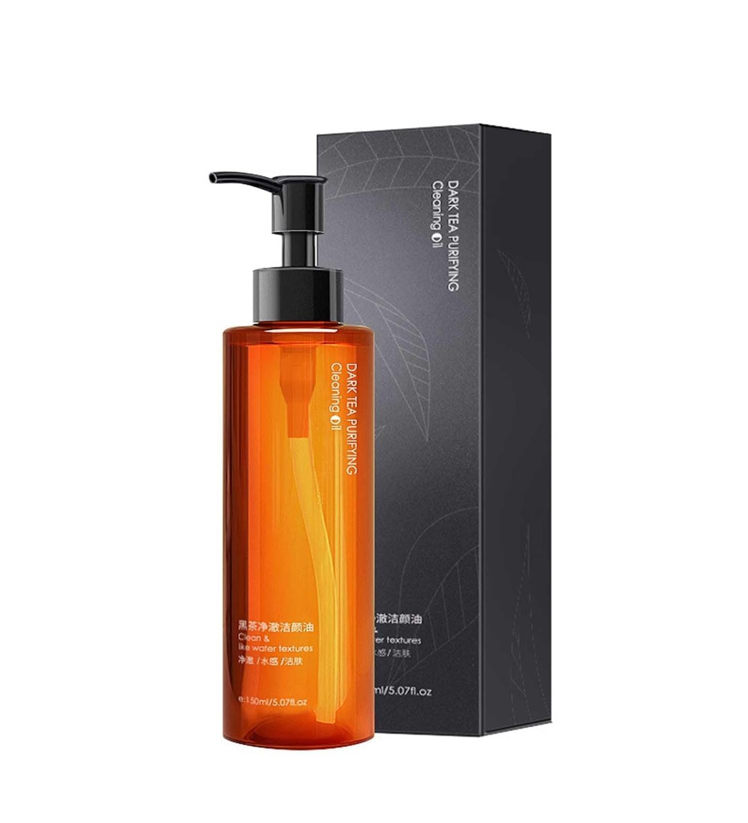 IFFANY Black Tea Cleansing Oil Deep Cleansing Oil Refreshing and Non-Greasy Cleansing Oil Tea Cleansing Oil Gentle Cleansing Makeup Remover - Buy Online on GoSupps.com