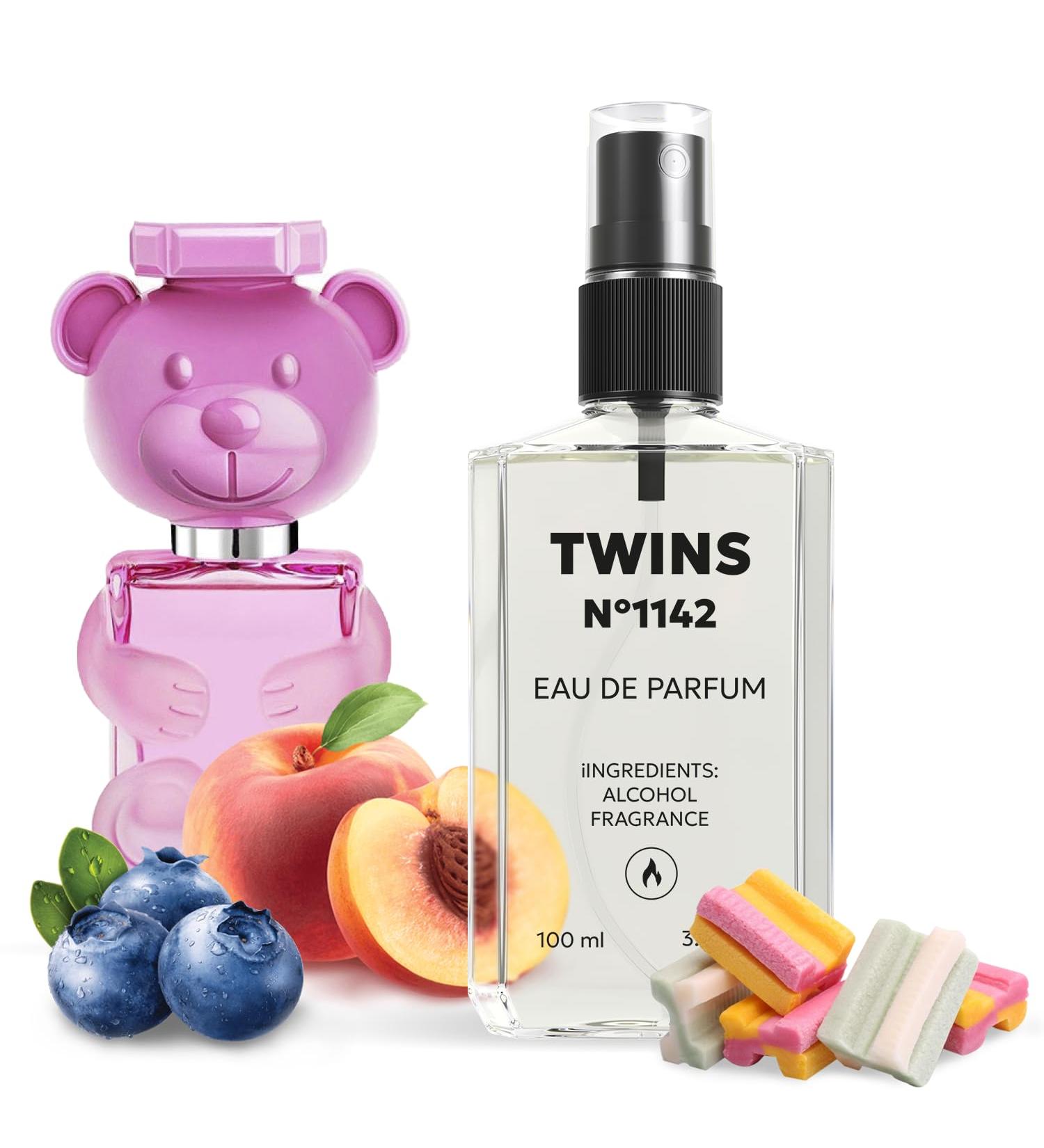 TWINS Impression of Bubble Gum | Perfume for Women Eau de Parfum | No.1142 | 3.4 Fl Oz / 100 ml Moschino Bubble Gum Impression - Buy Online on GoSupps.com
