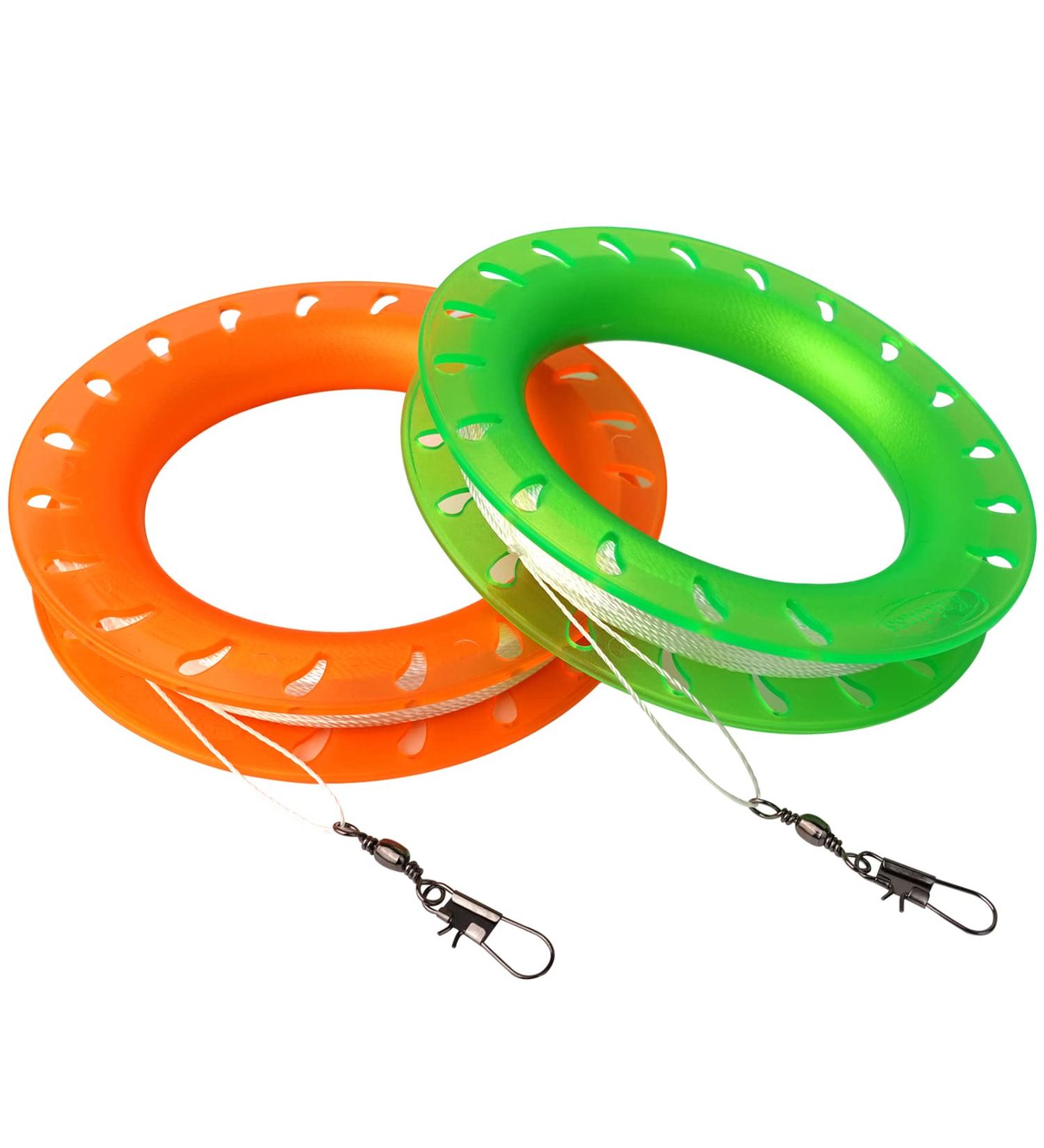 Kaiciuss Children's Dragon Cubs Set - 2-Piece Dragon Cord Slope with 300 ft Rope - Fun Hanging Set for Boys & Girls - Orange & Green - Buy Online on GoSupps.com