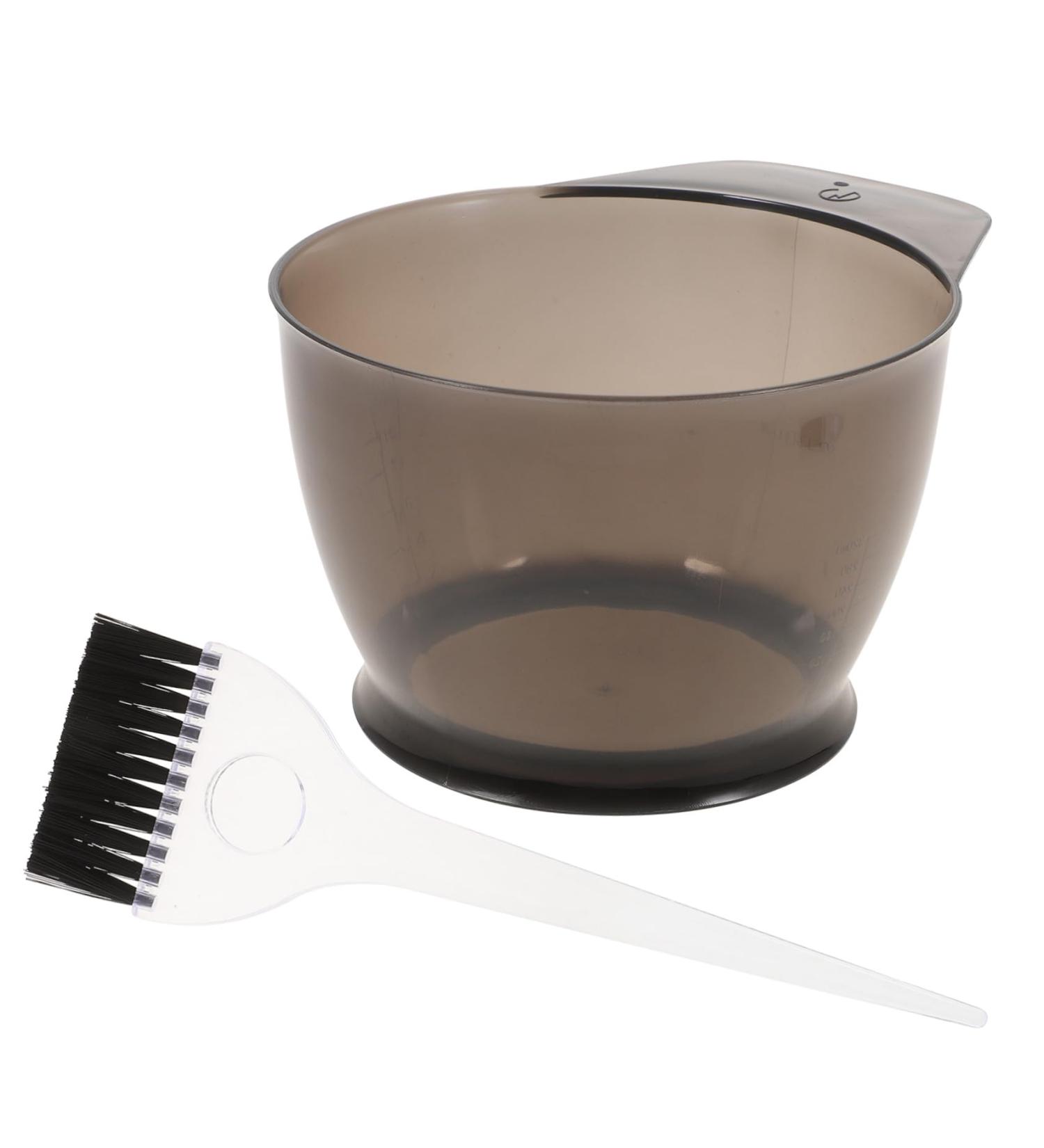 VICASKY Ensemble De Teinture Pour Cheveux 2 Pi ces Bol En Plastique Dur Et Pinceau Accessoire De Coloration Diy Professionnel Salon Coiffure - Buy Online on GoSupps.com