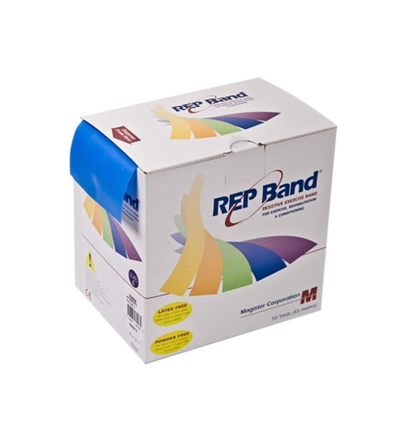 Rep Band Exercise Band - Latex Free - 50 Yard - Blueberry Level 4 | Premium Resistance Band for Effective Workouts | International Shipping Available - Buy Online on GoSupps.com