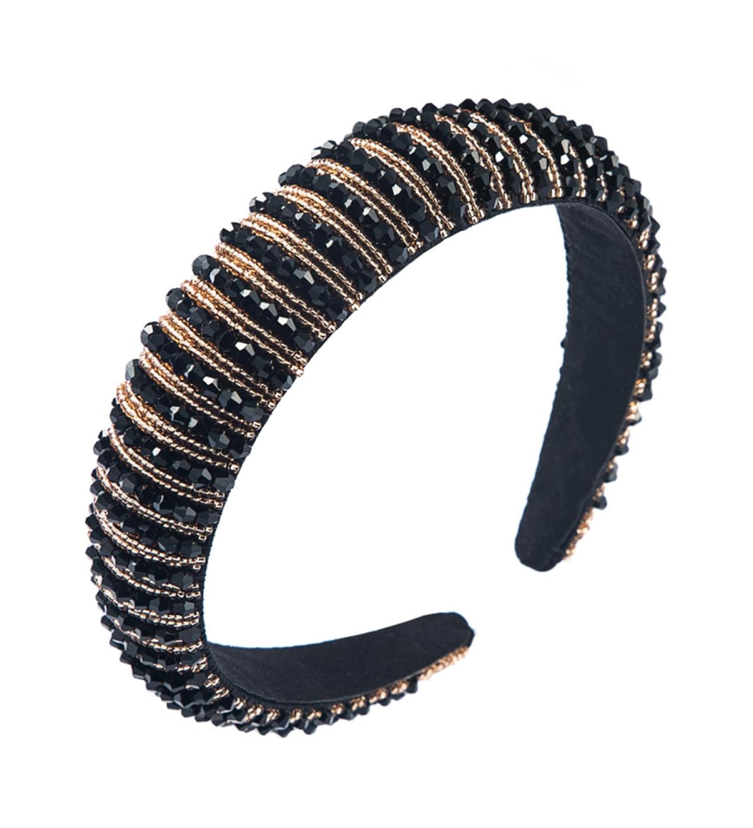 Scicent Rhinestone Hair Bands for Girls - Crystal Decorated Wide Hair Ripe Headdress for Parties Weddings & Vacations - Gift Jewelry for Women - Buy Online on GoSupps.com