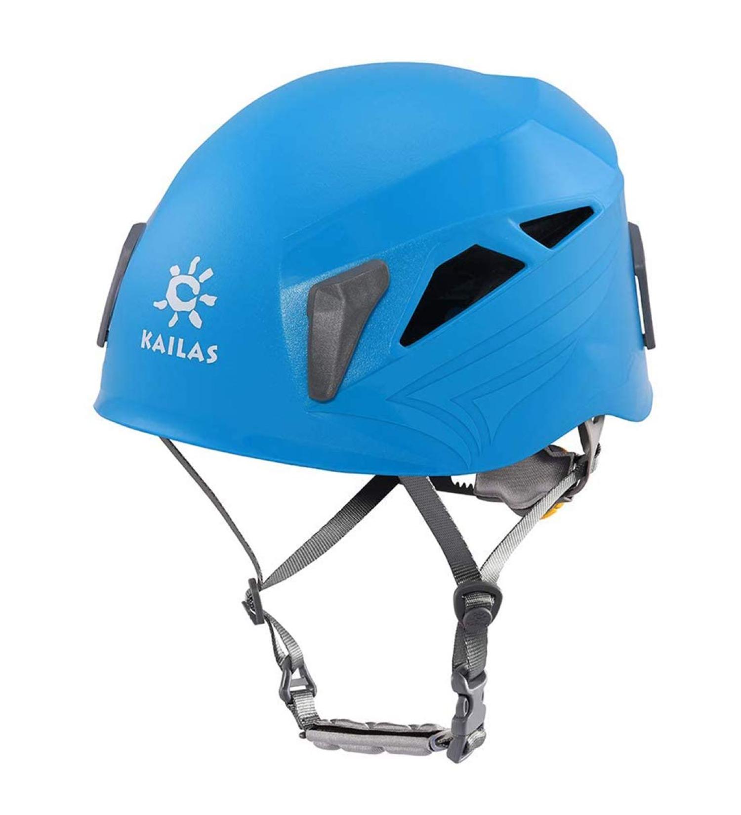 KAILAS Aegis Lightweight Rock Climbing Helmet - Adjustable Mountaineering Safety Helmet for Men, Women, and Kids - Ideal for Hiking, Caving, and Work at Height - Blue (XS-M) - Buy Online on GoSupps.com