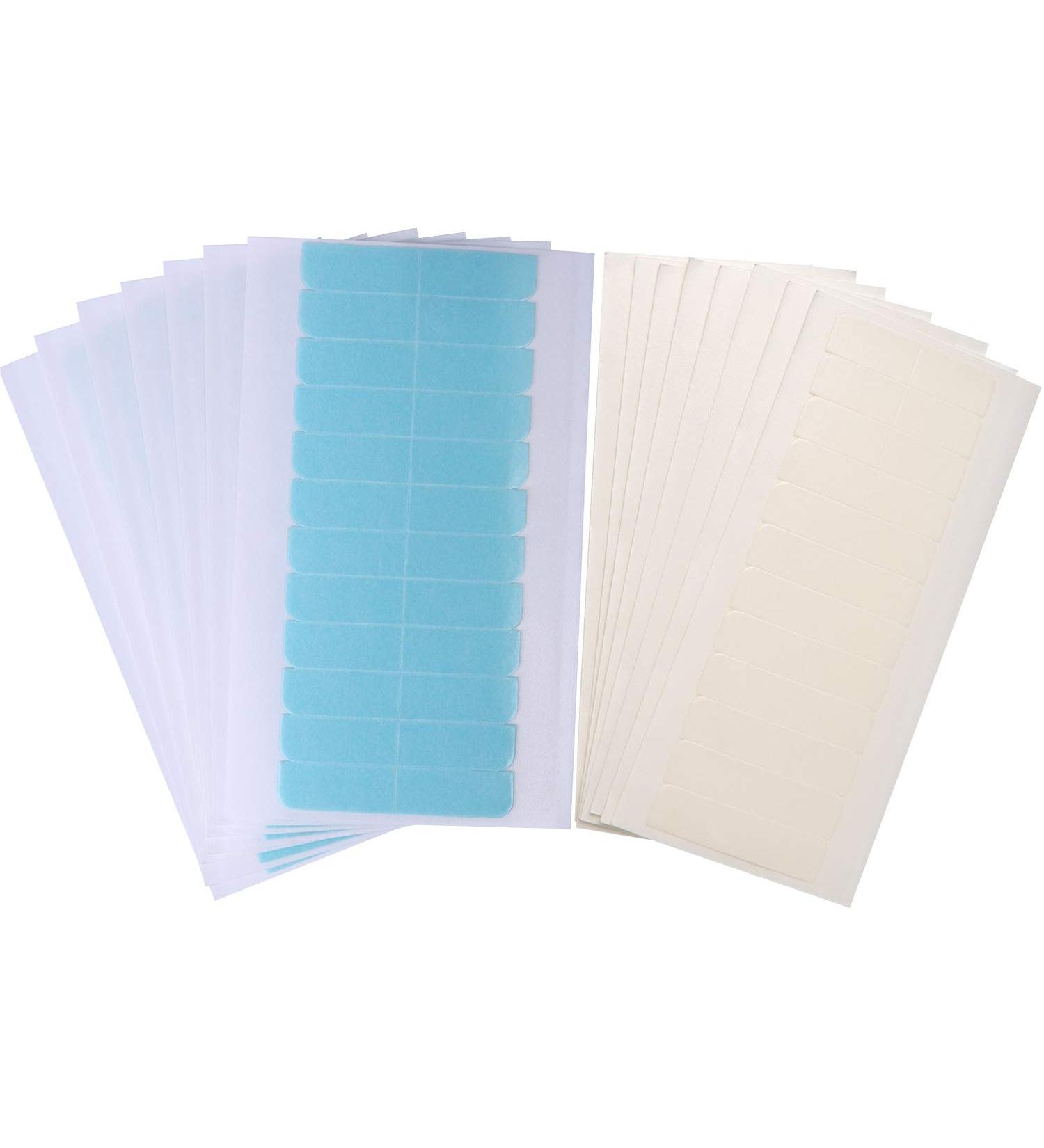 192 Pieces Double Sided Hair Extension Tape 4x0.8 cm - Human Hair Adhesive Tape in 2 Colors - Buy Online on GoSupps.com