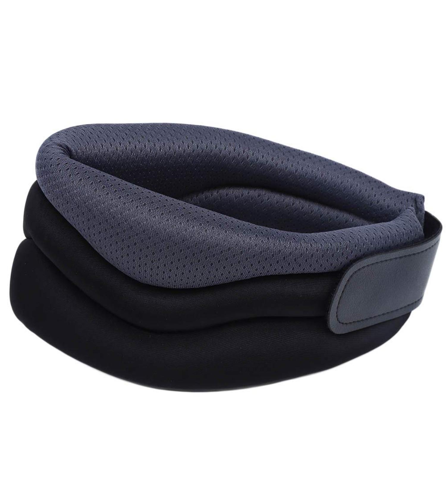 Neck Care Cervical Spine Corrector - Posture Correction & Pain Relief Bandage (Free Size Gray) | Shop Now! - Buy Online on GoSupps.com