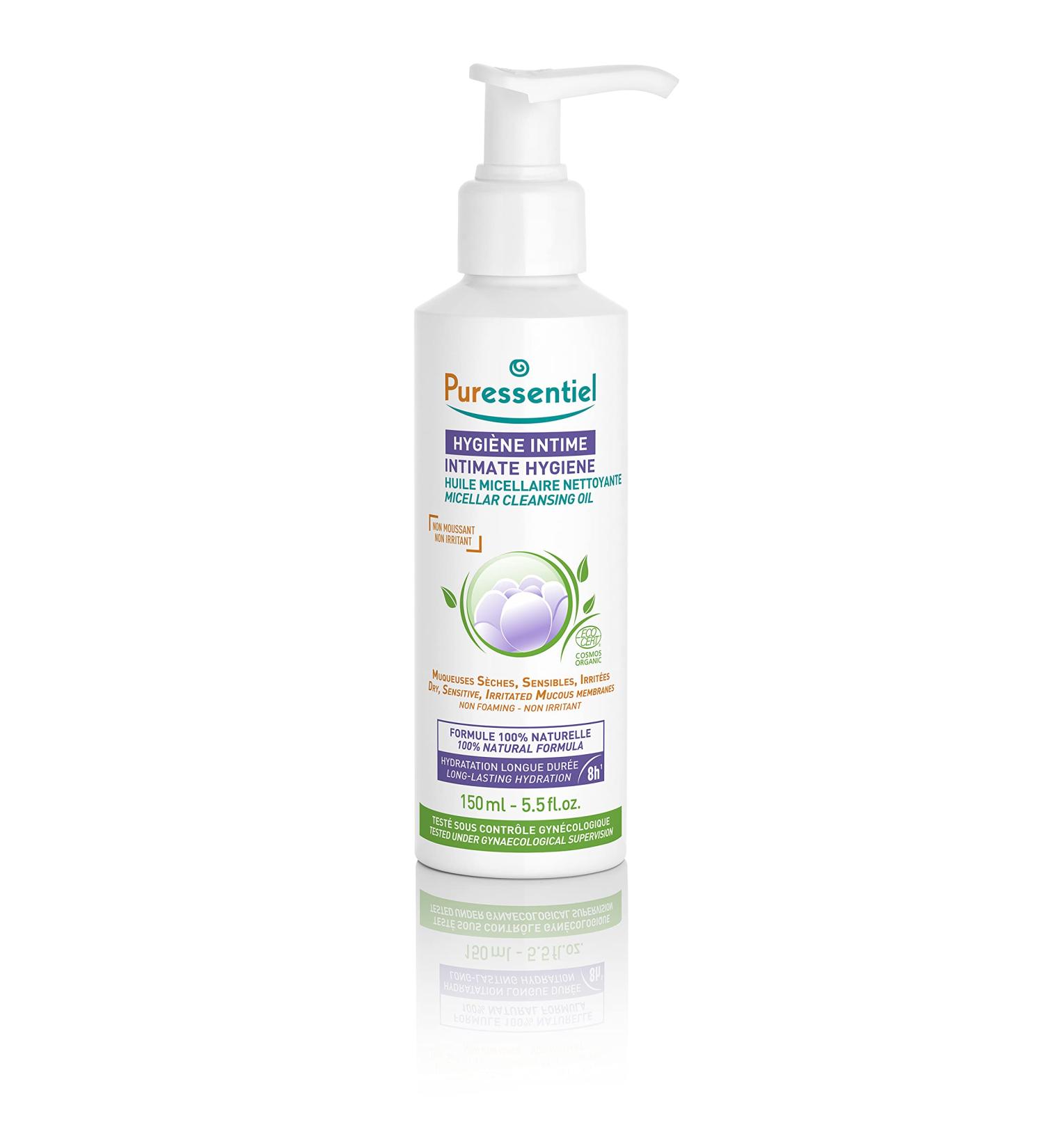 Buy Puressentiel Micellar Oil Intimate Detergent 150ml - Gentle Cleansing for Intimate Care | Fast Worldwide Shipping - Buy Online on GoSupps.com