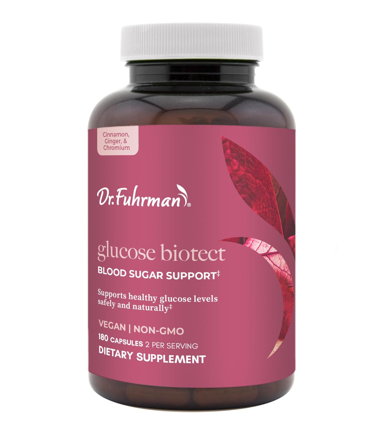 Dr. Fuhrman Glucose Biotect Natural Blood Sugar Support 180 Capsules