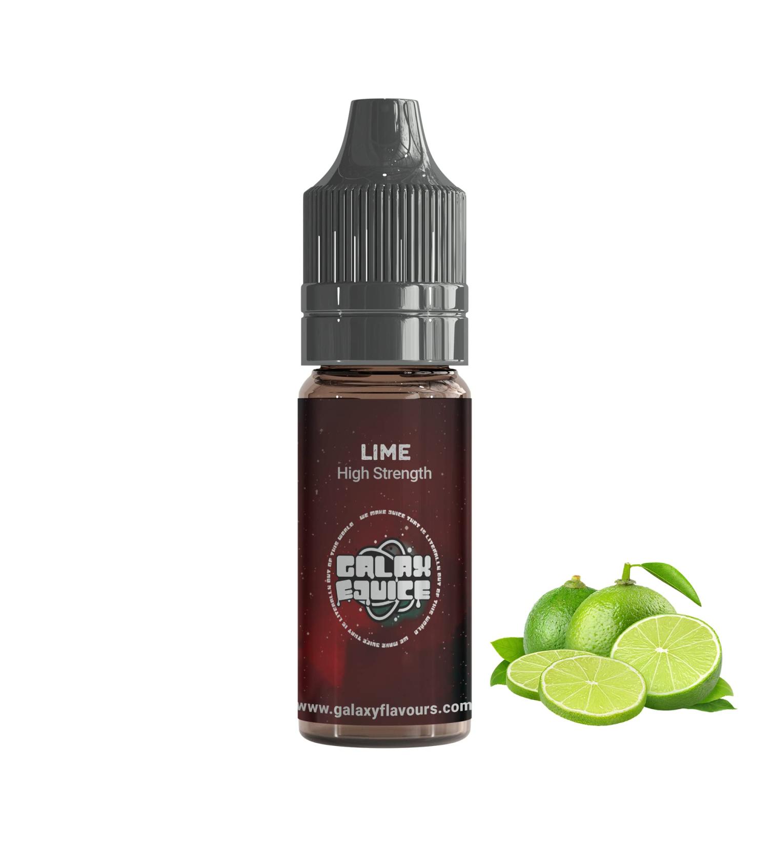 Lime High Strength Flavouring - 230+ Flavours - Galaxy Food Flavours - 10ml Bottle - Buy Online on GoSupps.com