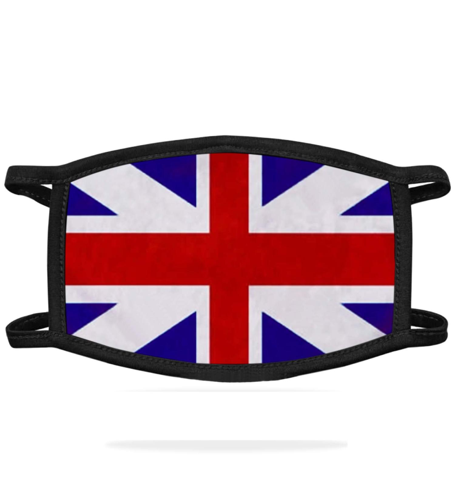 YNR Face Mask Washable Breathable Reusable Adult Mouth Protection Cover Shield Design Country UK