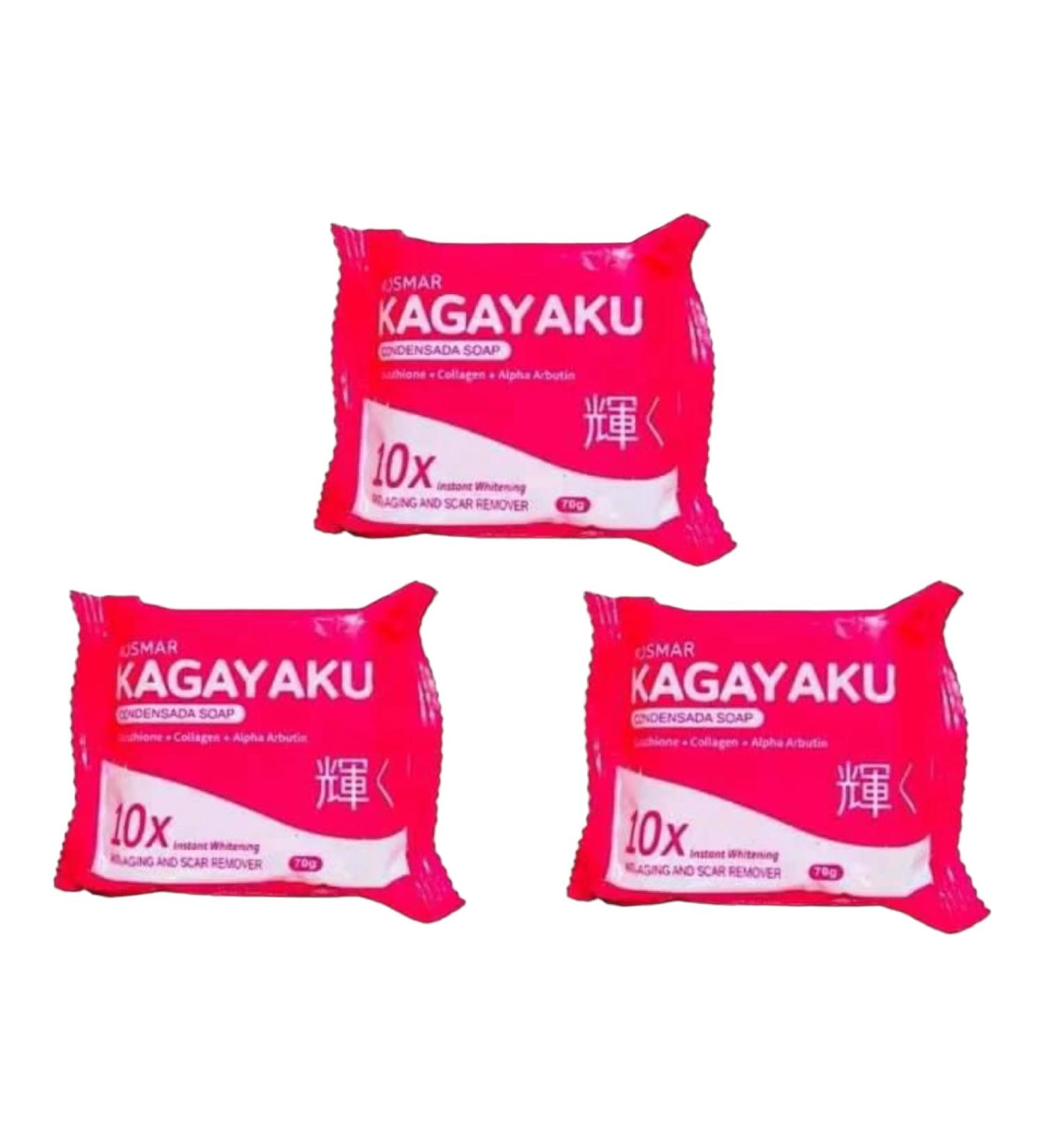 3 Bars CONDENSADA Face & Body Soap 70g Each