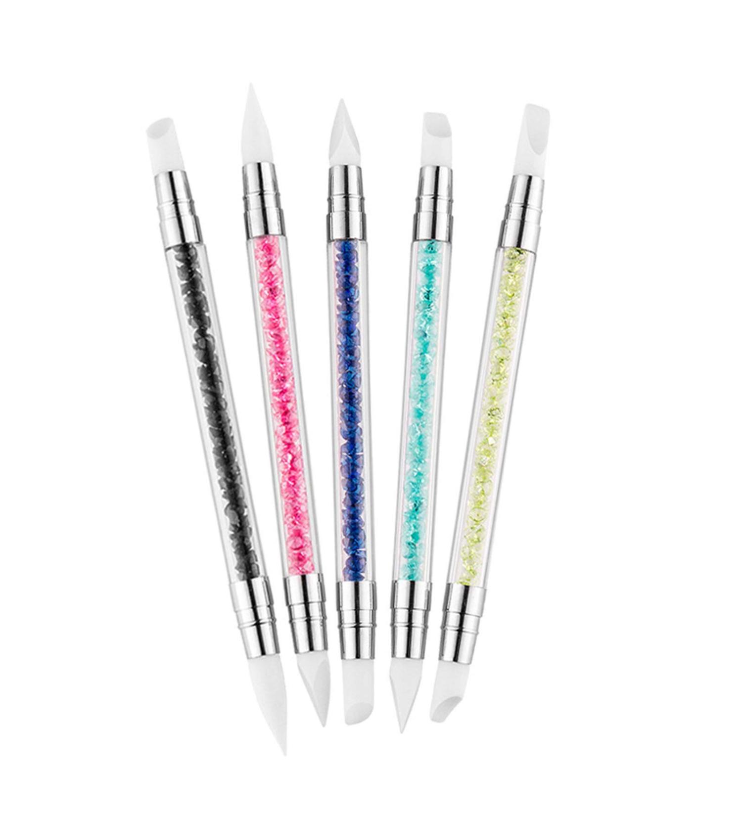 5pcs Nail Art Brushes Set - DIY Nail Carving Pens for Fashion Design & Manicure Tools | International Shipping - Buy Online on GoSupps.com