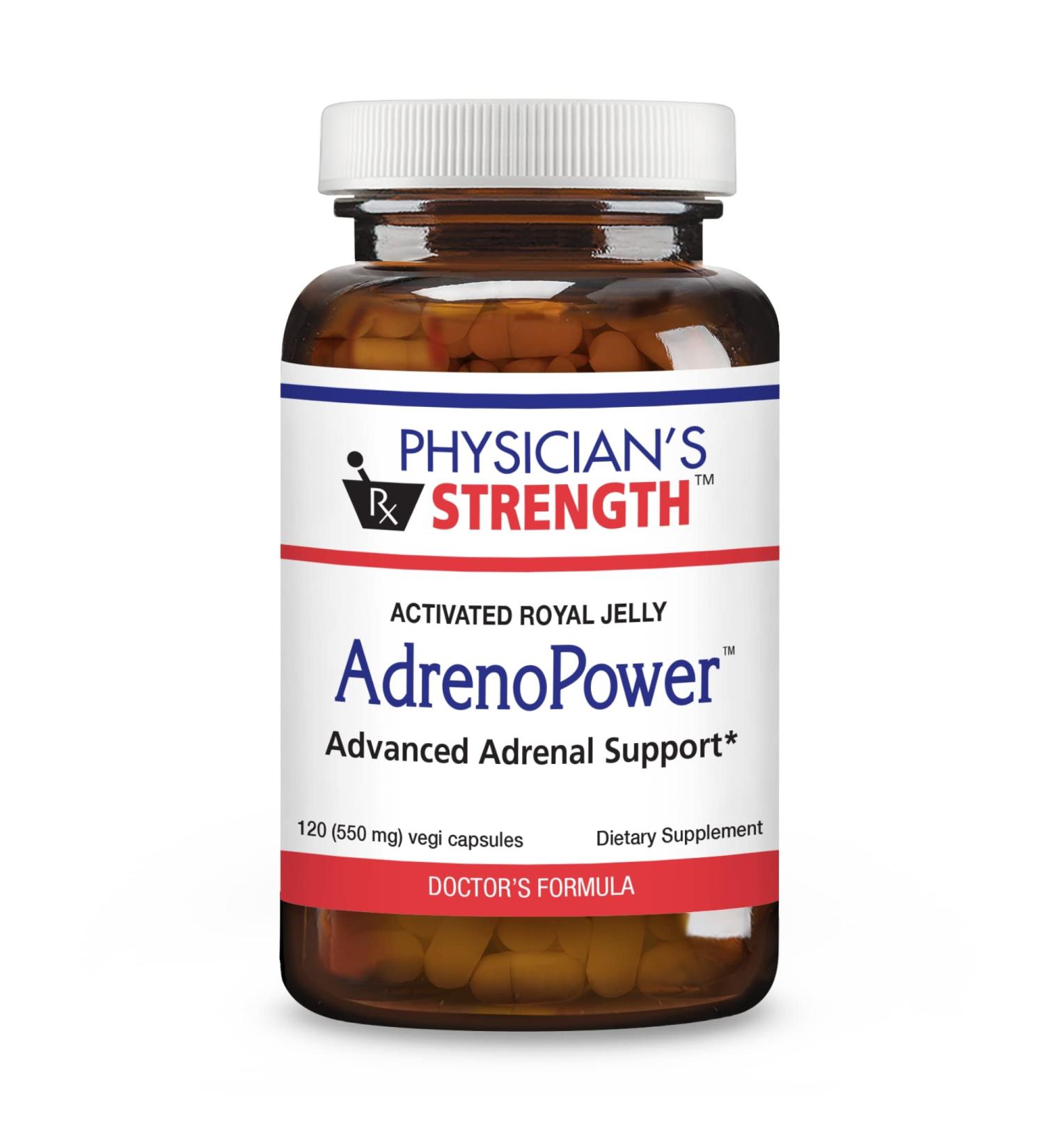 Physician's Strength AdrenoPower - 120 caps - Buy Online on GoSupps.com