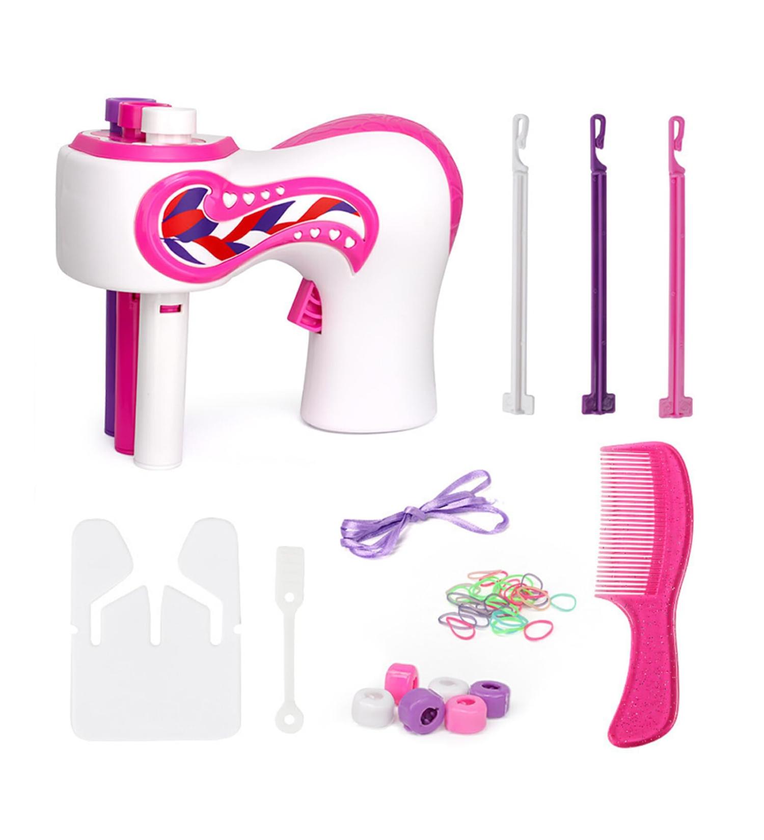 SUDNJIALQ Electric Three Strand Hair Braider Effortless Braiding Solution ABS Girl Gift Automatic Hair Braiding Machine - Buy Online on GoSupps.com