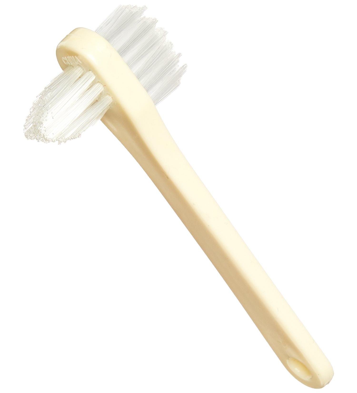 Medline Two-Sided Denture Brushes Ivory - Pack of 144 - Buy Online on GoSupps.com