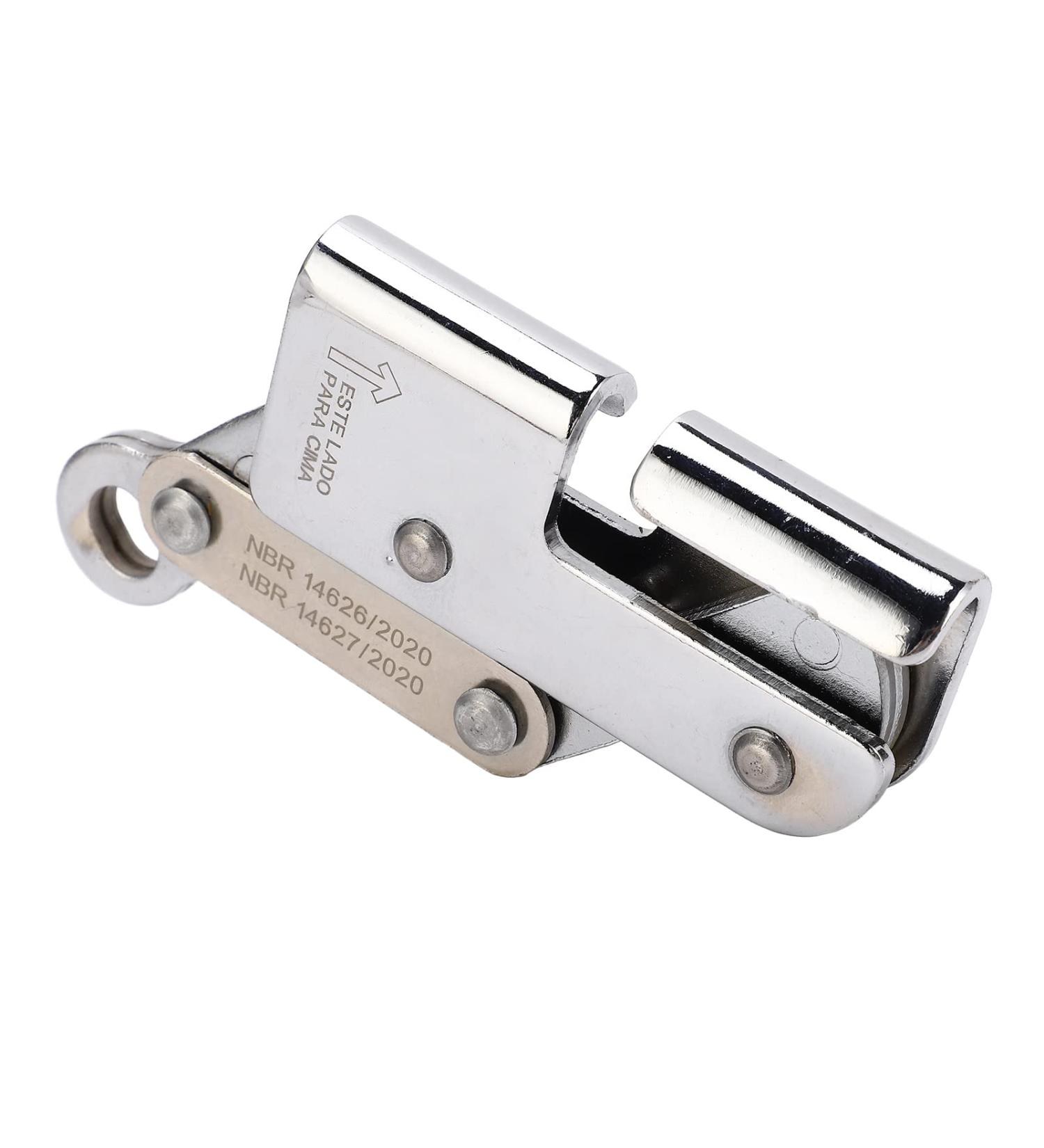 Climbing Self-Braking Abseiling Rope Gripper | Alloyed Steel Self-Securing Clamp for Expeditions & Tree Nursing - Strong Load-Bearing Capacity - Buy Online on GoSupps.com