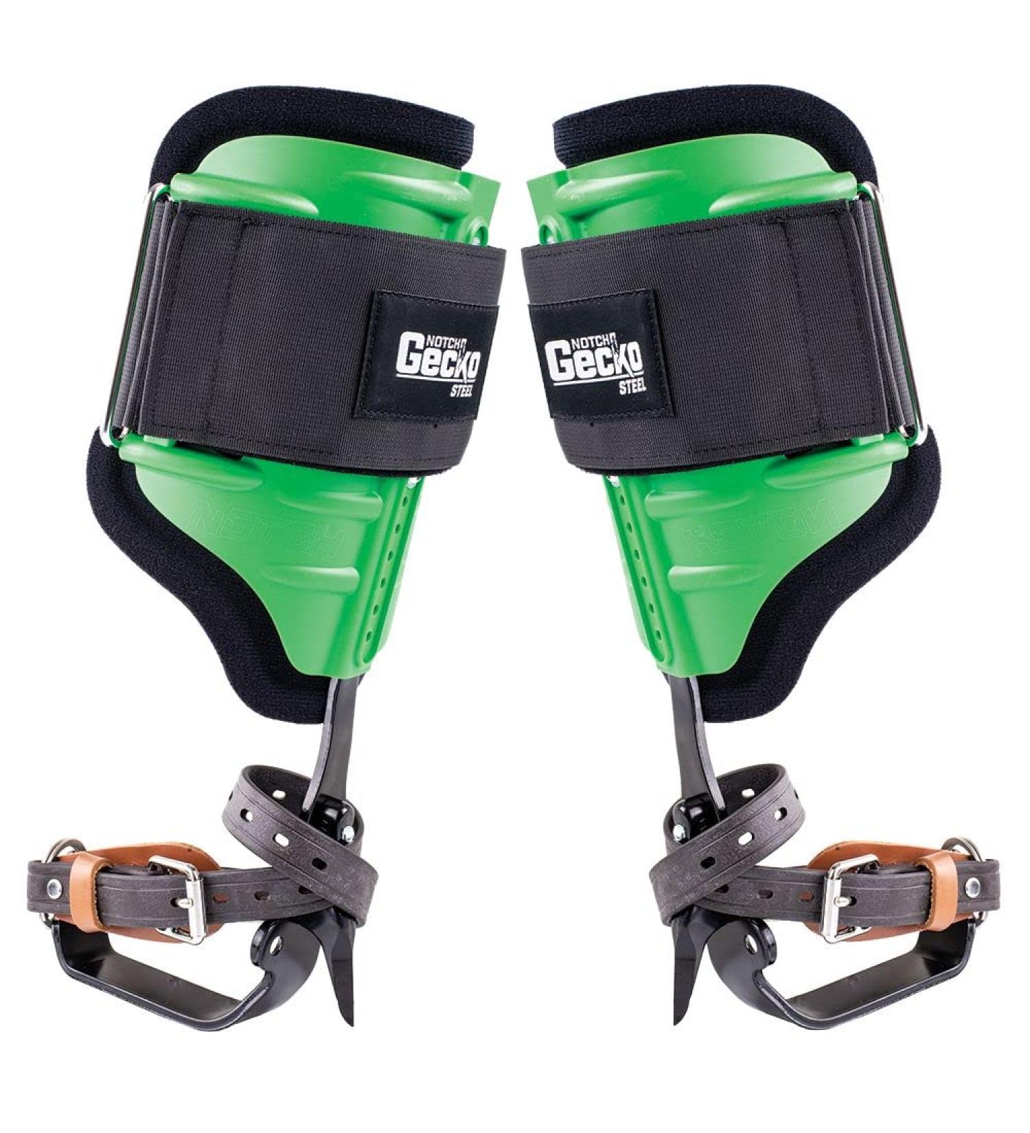 Notch Gecko Steel Climbers with Pole Gaffs (Pair) - 41185 - Buy Online on GoSupps.com