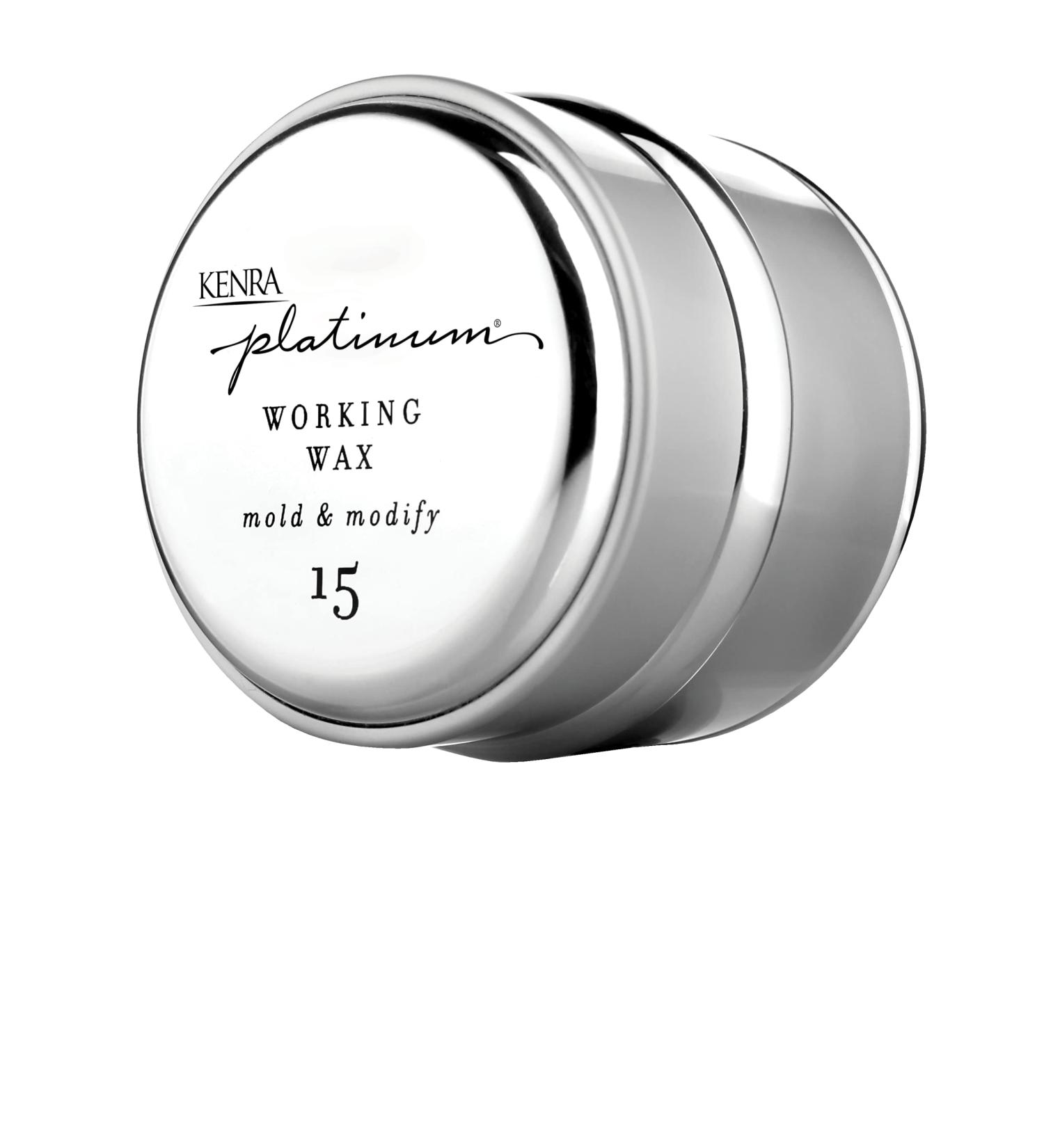 Kenra Platinum Working Wax 15 | Matte Finish Styler for All Hair Types | 1.4 oz - Buy Online on GoSupps.com