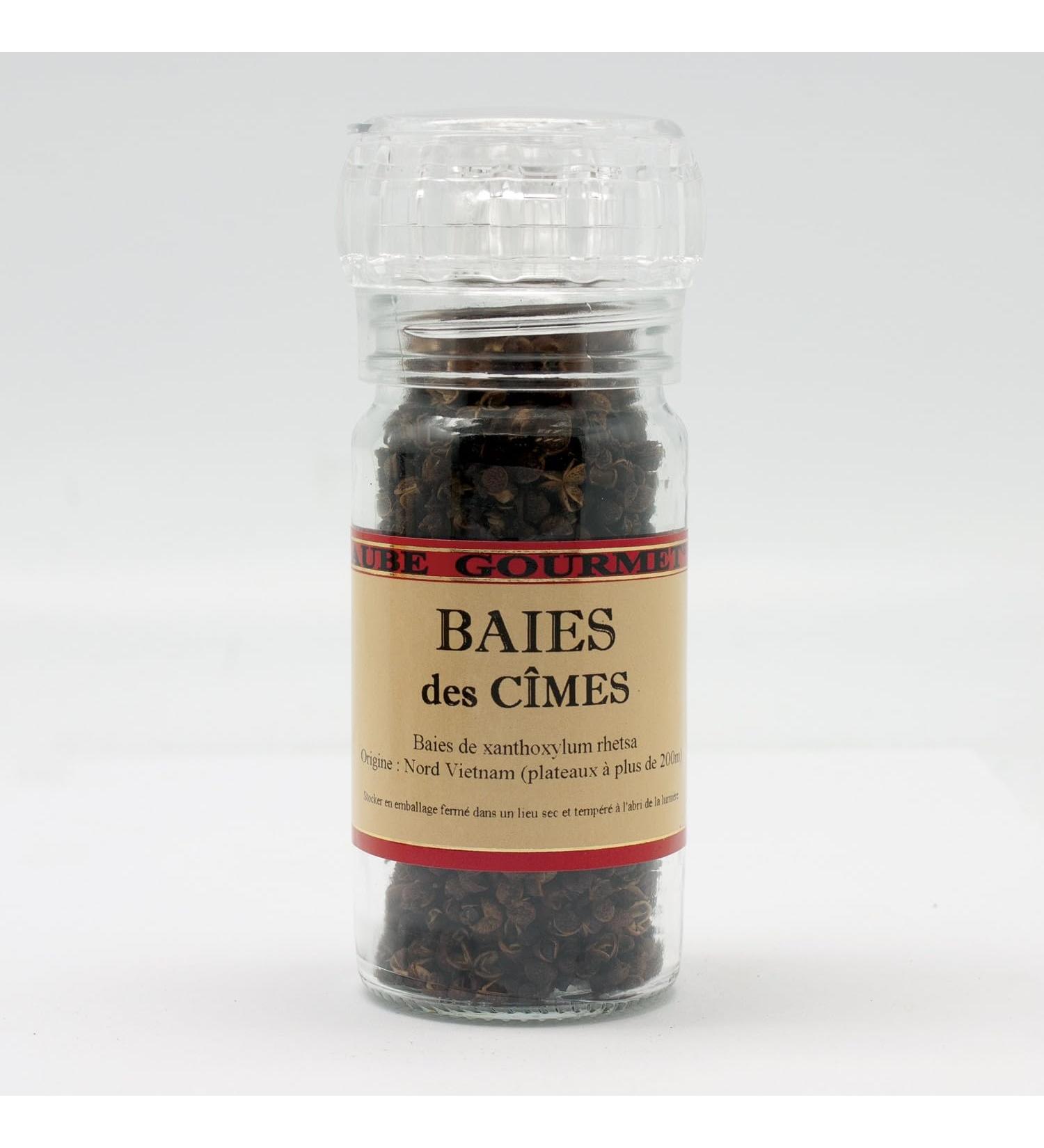 Aube-Gourmet Pepper from the peaks in a refillable mill 90ml of 20 grams
