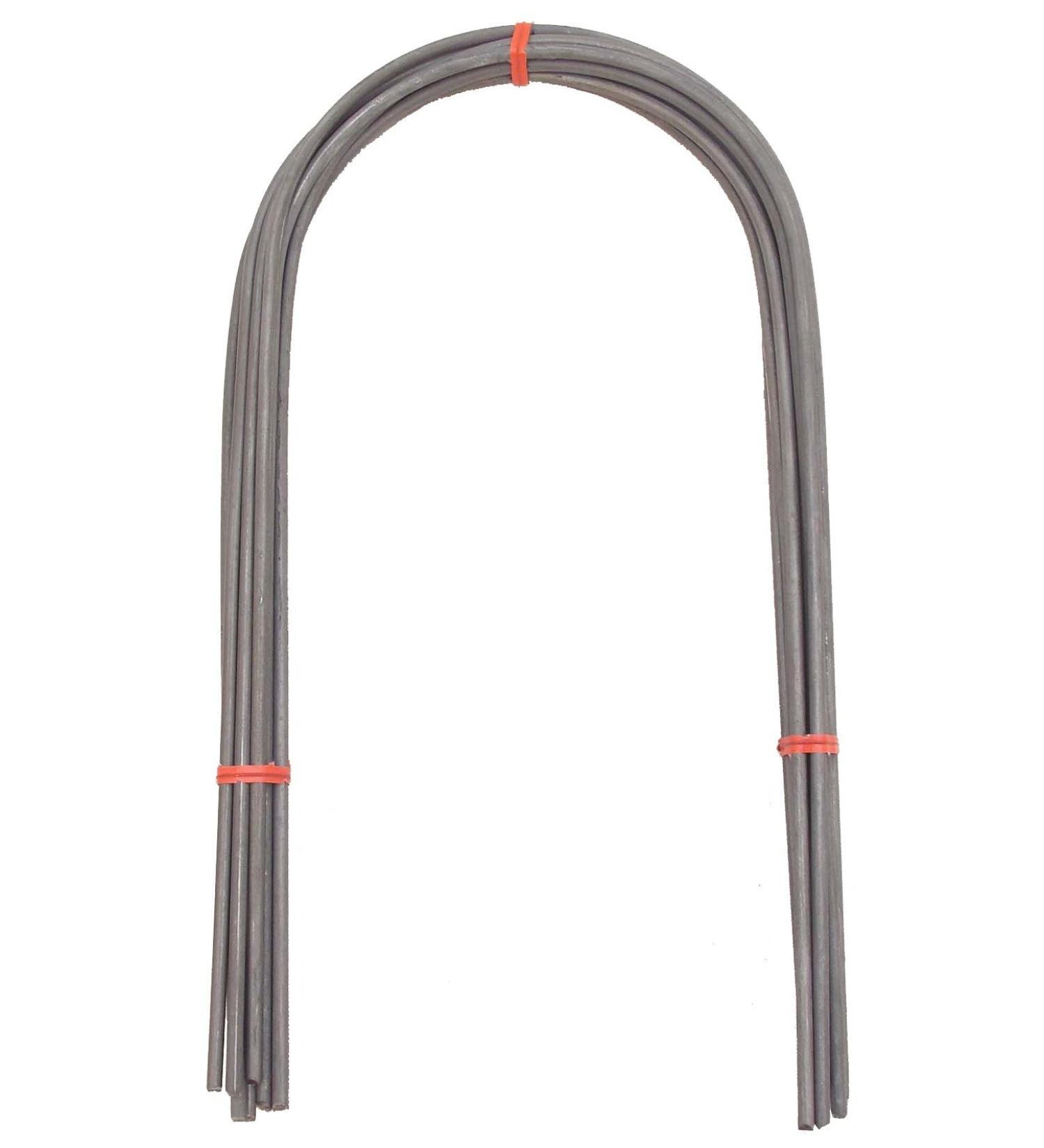 Broken Arrow Set of 9 Croquet Wickets, 5" Wide, Round Style Replacement Hoops Arches, Made in USA