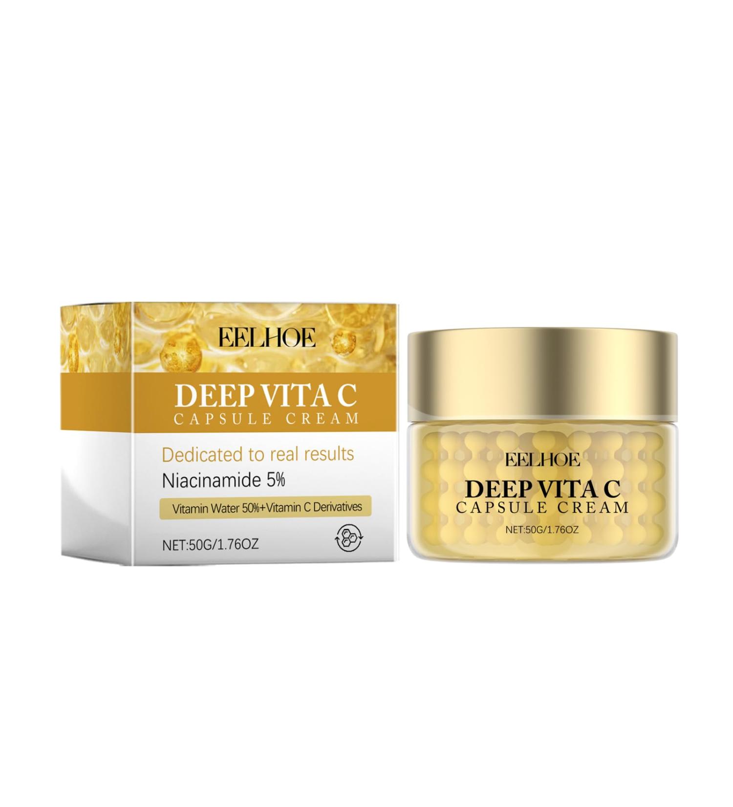 Aeviani Revitalizing Daily Moisturizer with Vitamin C & Niacinamide for Youthful Glow Hydrating Cream for Dull Skin 1.76oz/50g - Buy Online on GoSupps.com