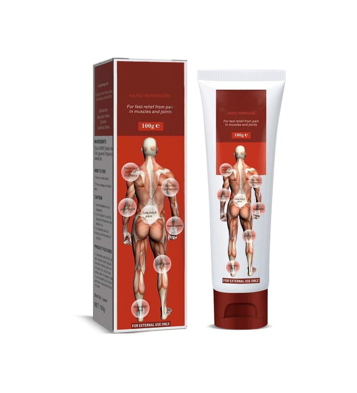 Gel articulaire absorption rapide | Soulagement instantan des douleurs li es au sport au bureau et aux voyages | 100 g - Buy Online on GoSupps.com