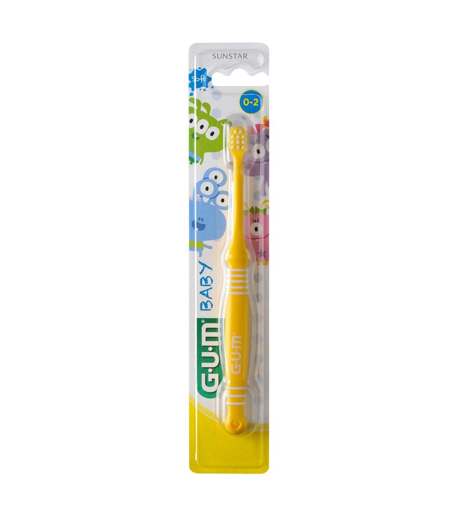 Gum Baby Toothbrush | Soft Bristles | For 0-2 Years Old - Buy Online on GoSupps.com