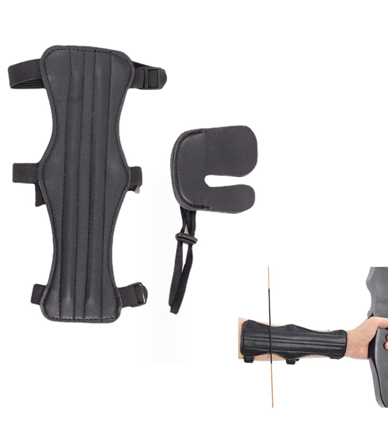 Buy Forlush Archery Arm Guard & Shooting Gloves - Ultimate Forearm Protection for Archers & Beginners - Buy Online on GoSupps.com