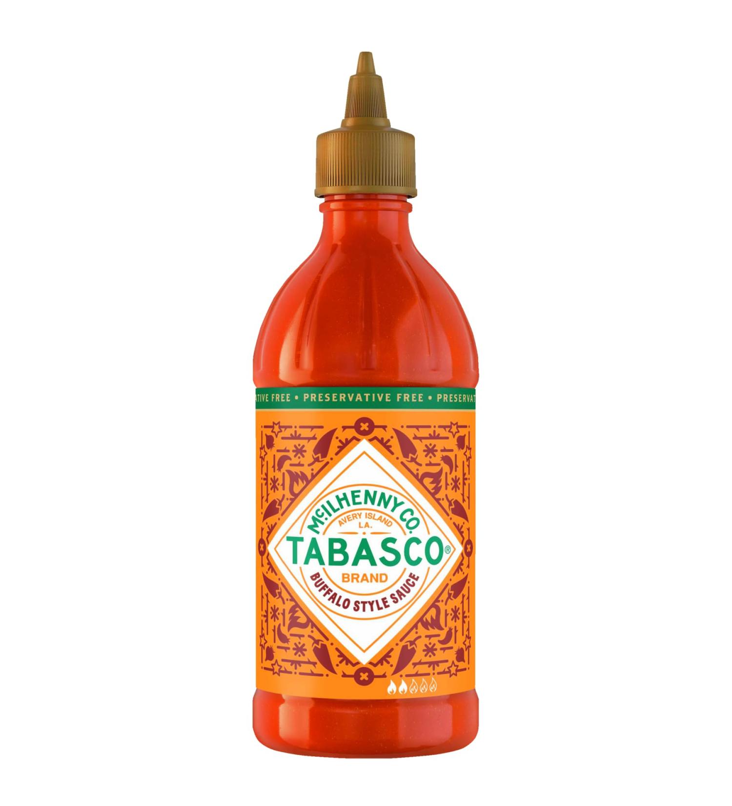 BUFFALO TABASCO 260 ml - Authentic Spicy Sauce for and Delicious Snacks