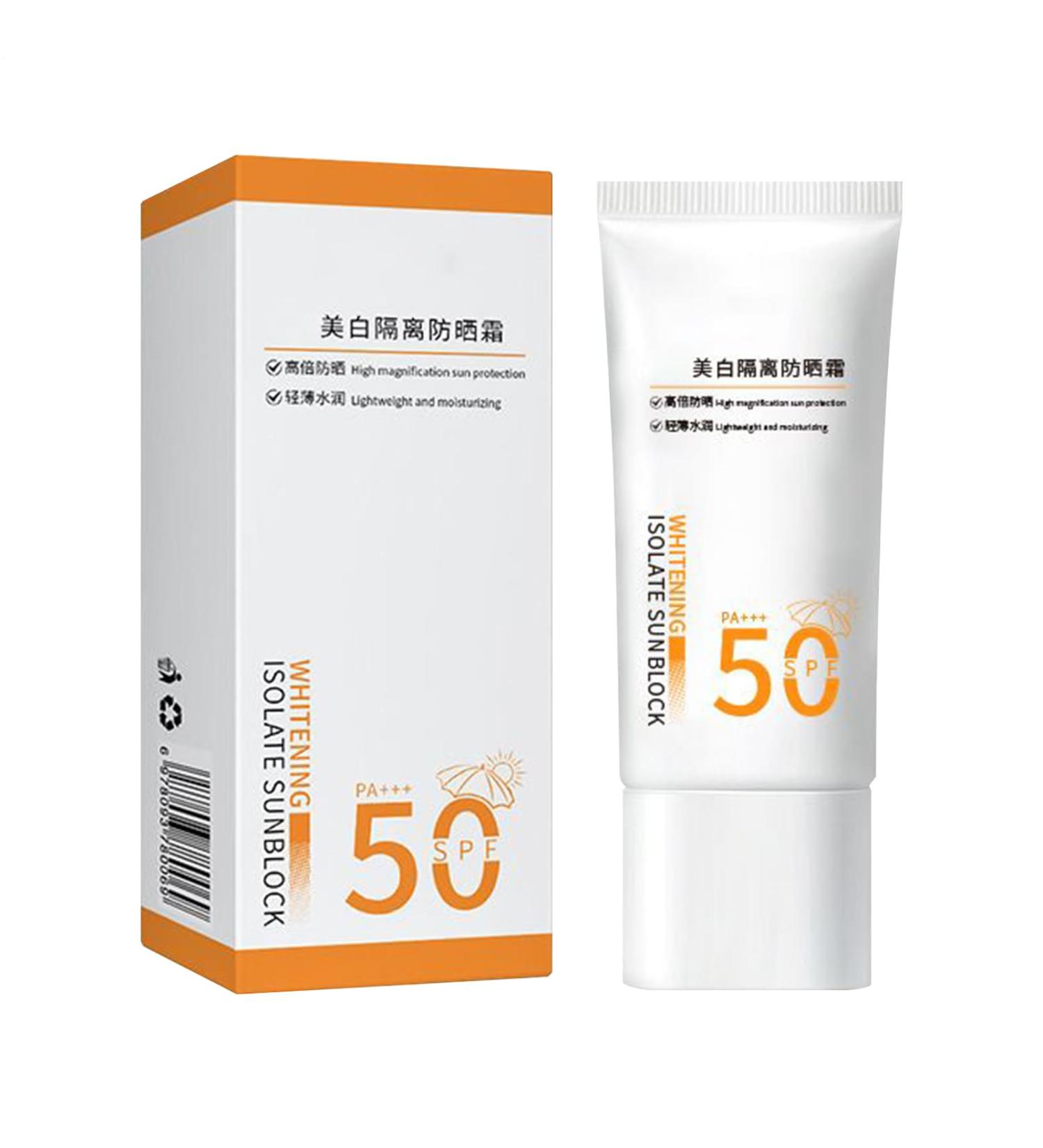  G n rique Sunscreen SPF 50 Broad Spectrum UV Protection Lightweight Cream Formula Fast Absorbing 100 ml Daily Use for Beach Pool Outdoor Sports Hiking Travel More - Buy Online on GoSupps.com
