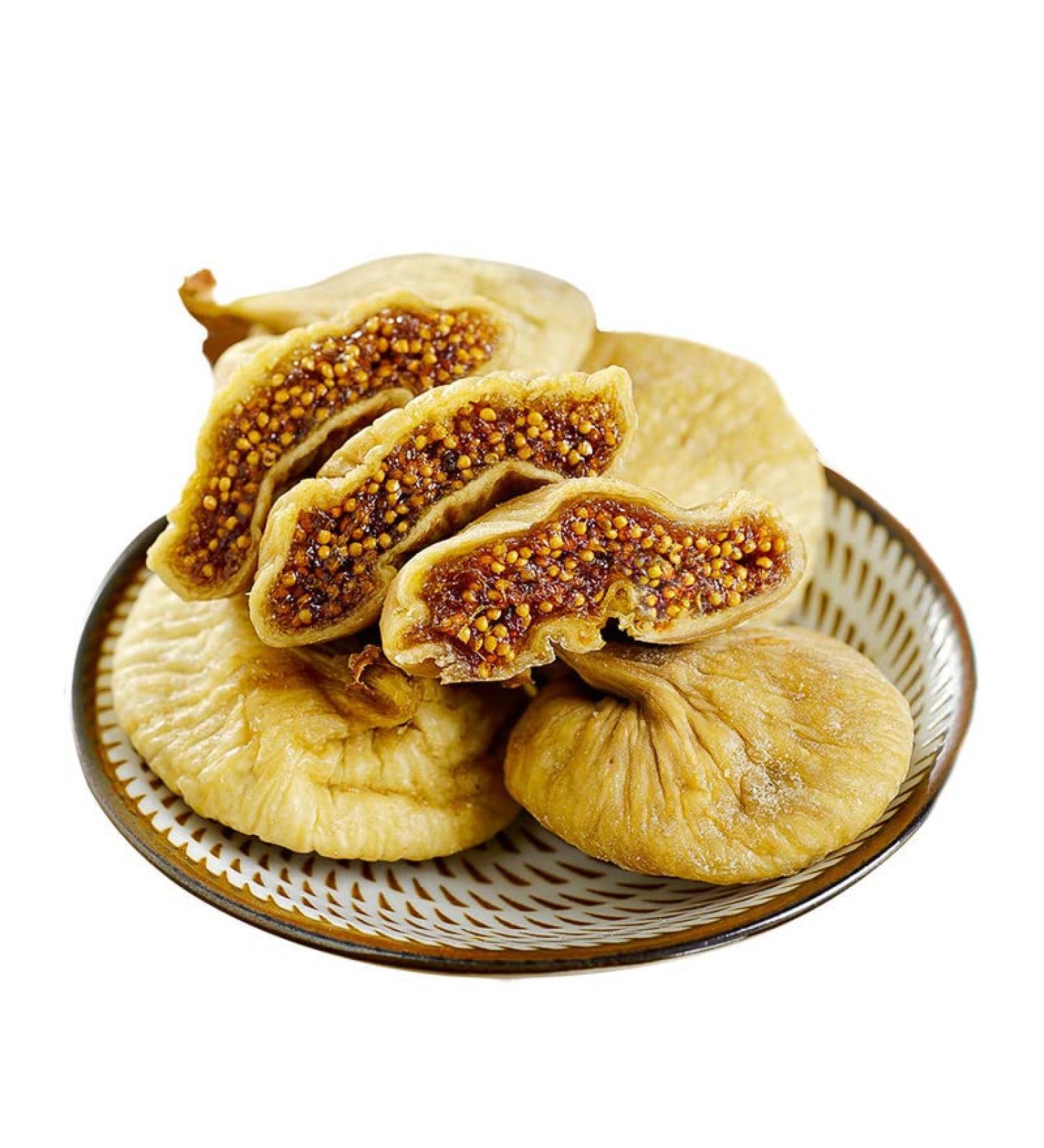 Organic Smyrna Turkish Figs - No Added Sugar Unsulphured | Large Dried Figs for Sweet Snacks & Porridge | 8.8oz/250g - Buy Online on GoSupps.com