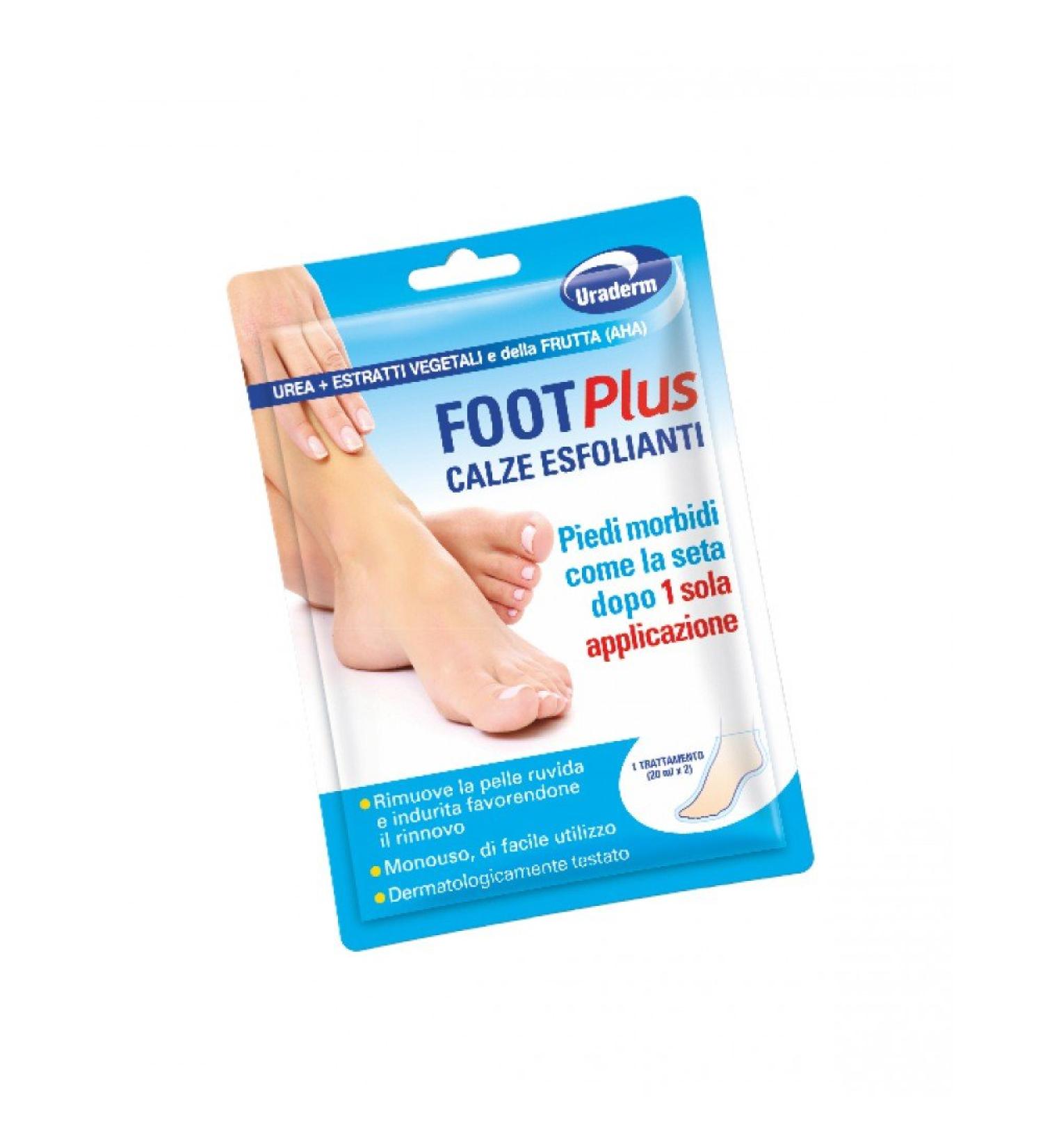 Uraderm peeling foot plus socks -
