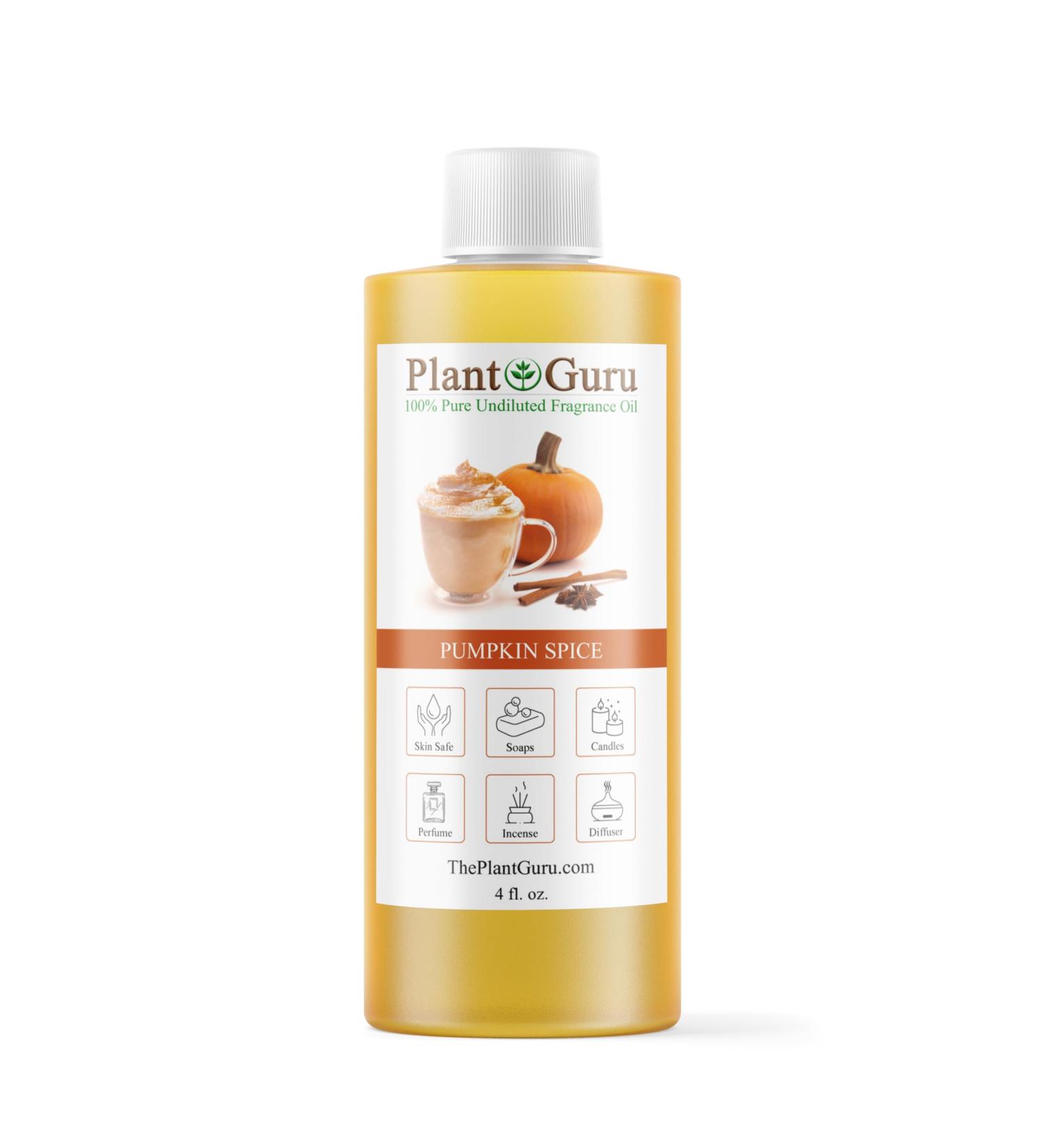 Pumpkin Spice Fragrance Oil 4 fl oz | Perfect for DIY Soap Candles Bath Bombs & Aromatherapy - Buy Online on GoSupps.com