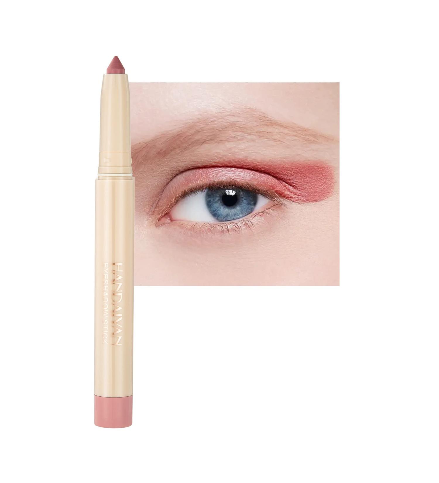 PICKX Cream Eyeshadow Stick Waterproof and color lasting eye shadow color-rich eyeshadow matte & pearlescent eyeshadow Fine-nib eyeshadow for detailed lines delicate and compact suitable for gift (01#) - Buy Online on GoSupps.com