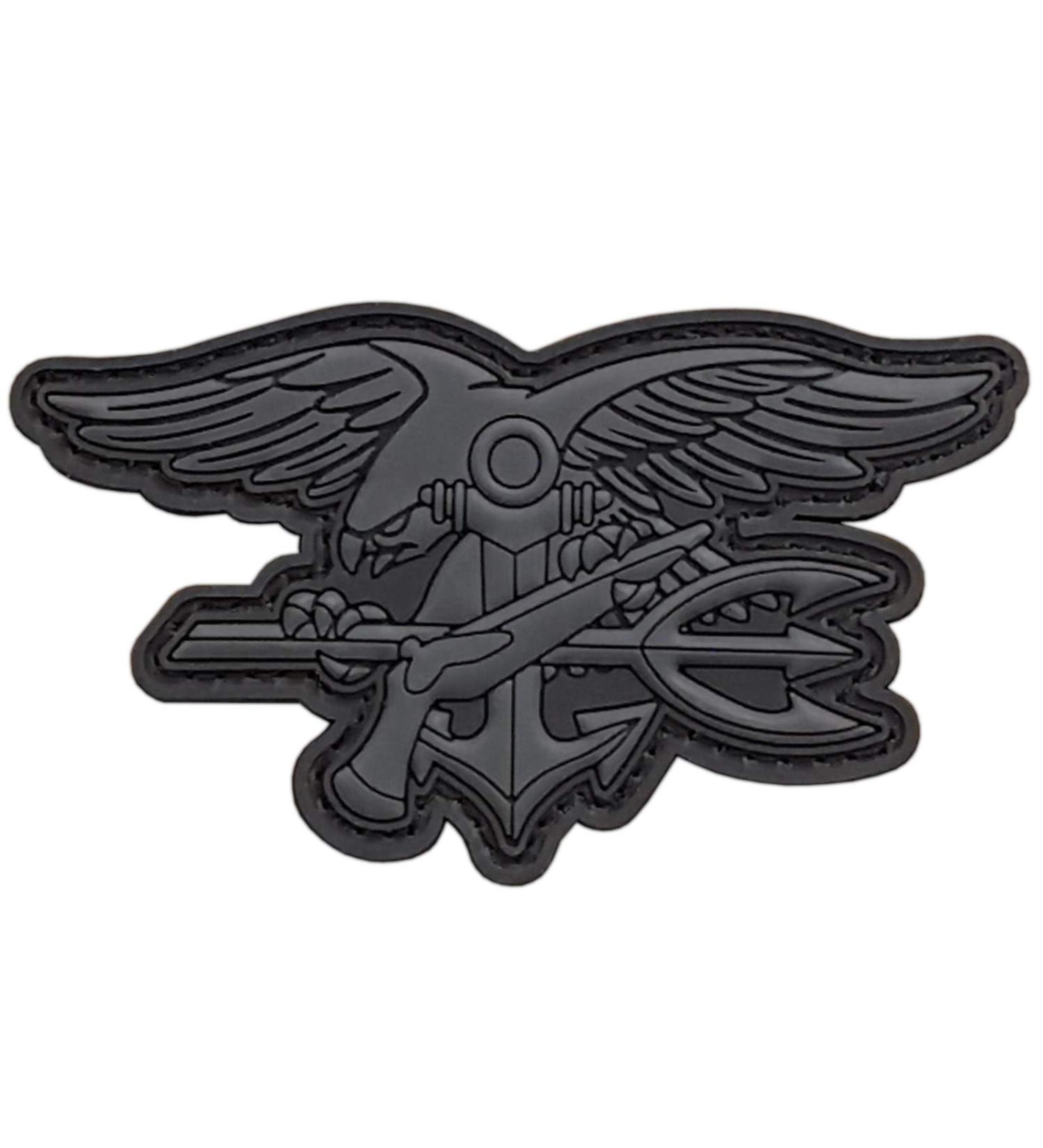Blackout US Navy Seals DEVGRU SOCOM Morale Patch - Tactical Army PVC 3D Patch - Buy Online on GoSupps.com
