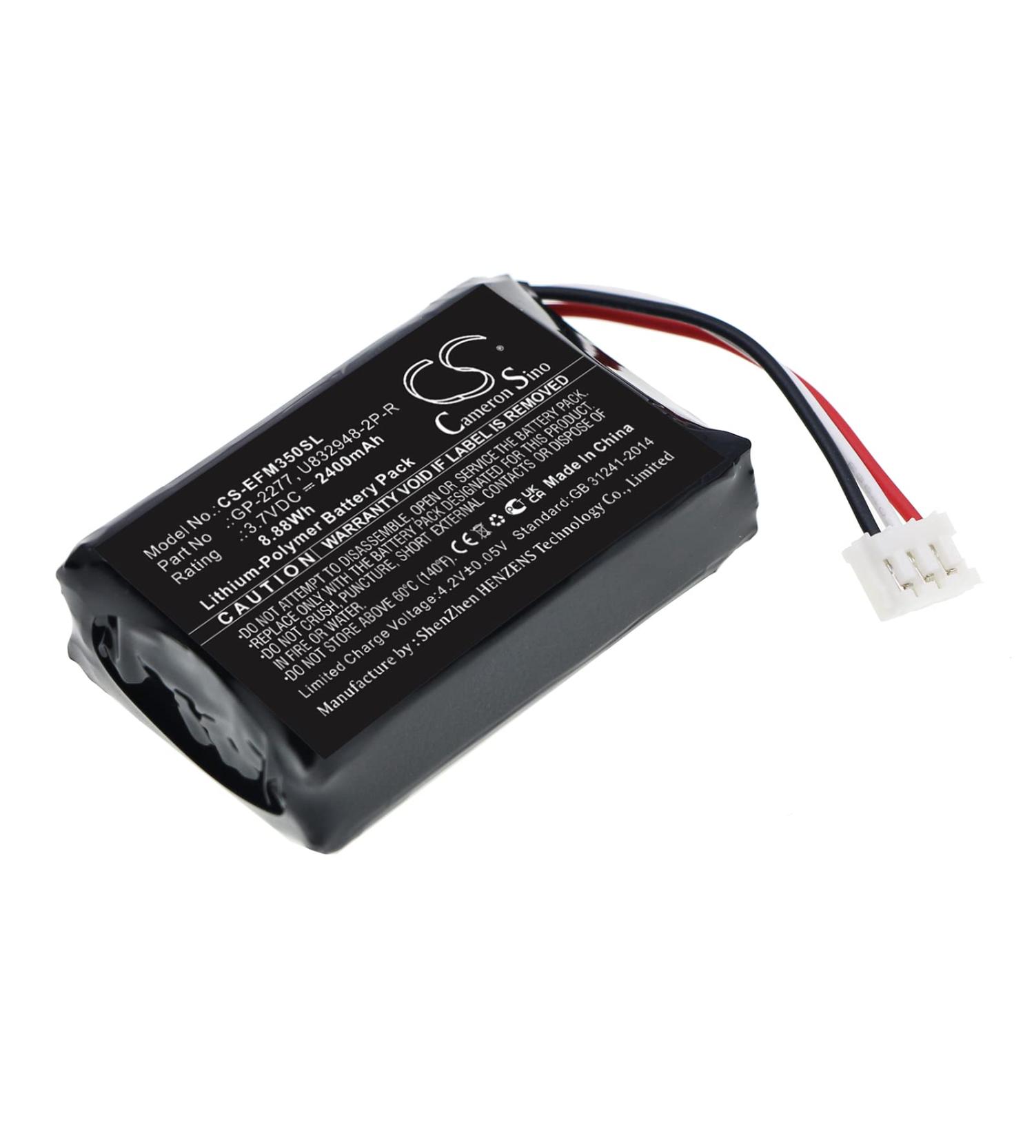 Buy GP-2277 Replacement Battery for EXFO PPM-350D Power Meter - 2400mAh 3.7V | International Shipping - Buy Online on GoSupps.com