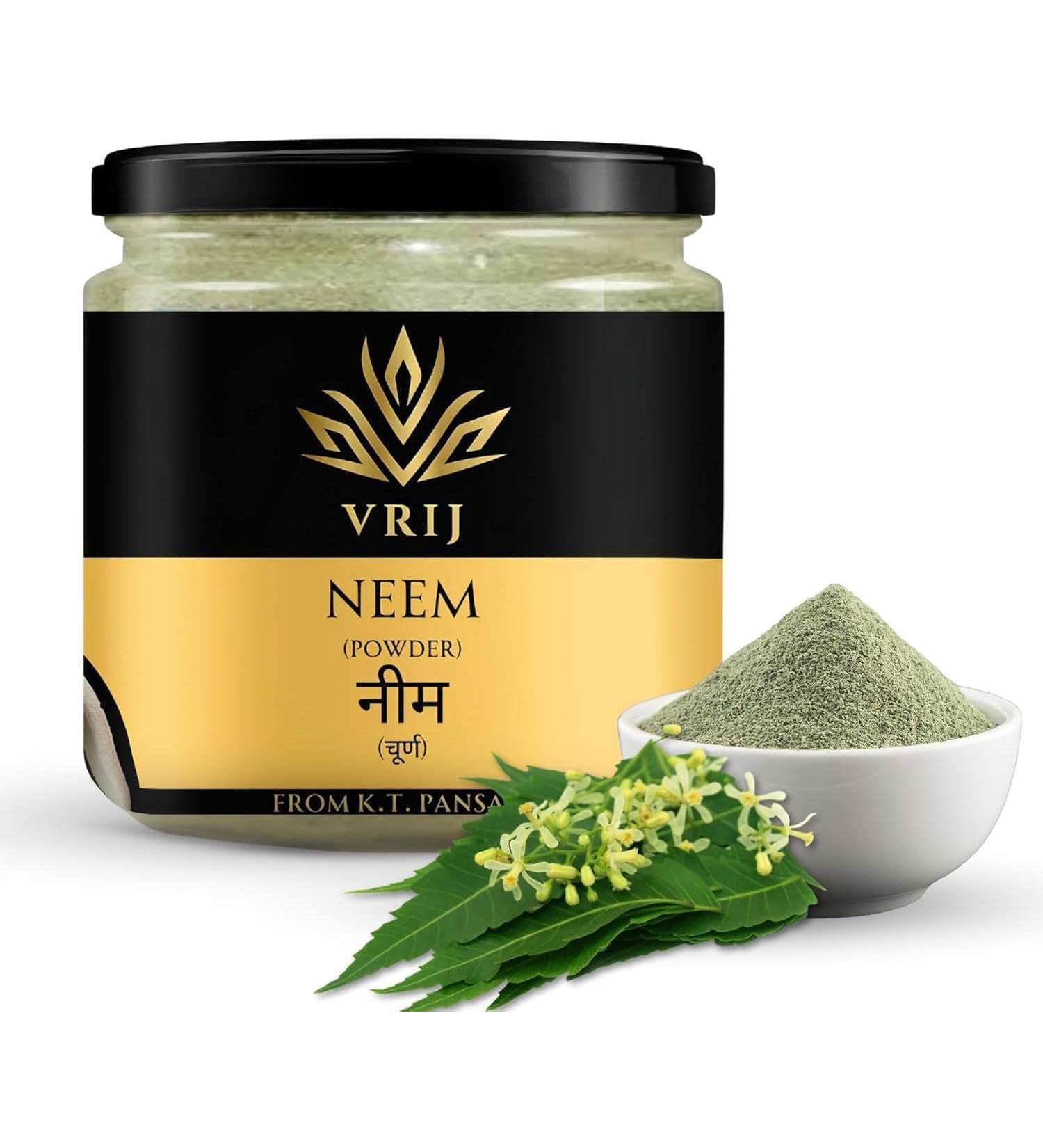 Neem Powder | 200Gm | Nimba | Margosa Tree | Organic | Unadulterated | Genuine | Natural | Authentic (Pack of 1)